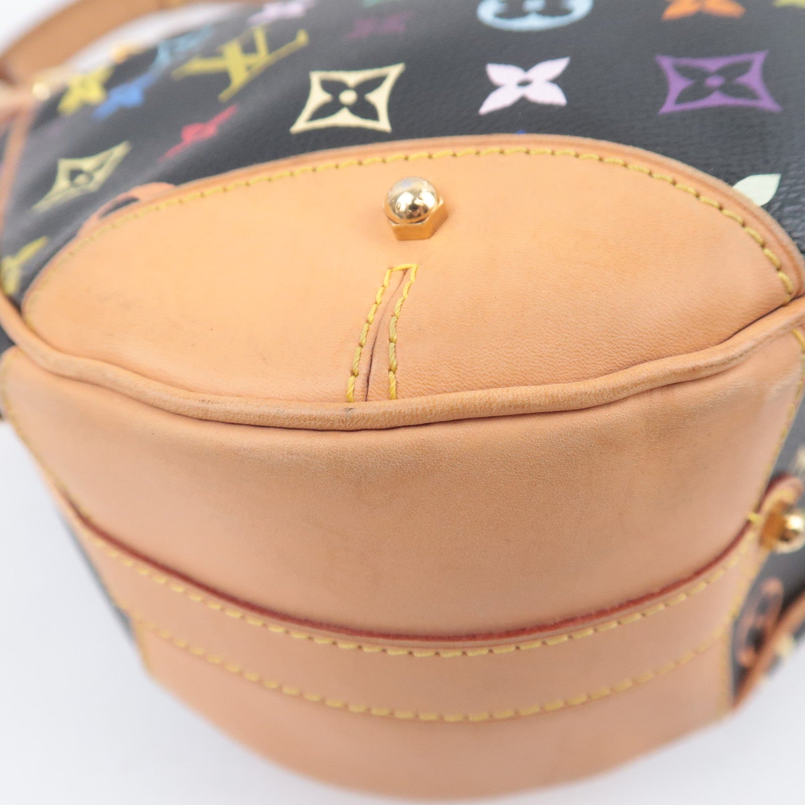 Louis Vuitton Murakami Monogram Multicolor Greta Bag Noir M40196