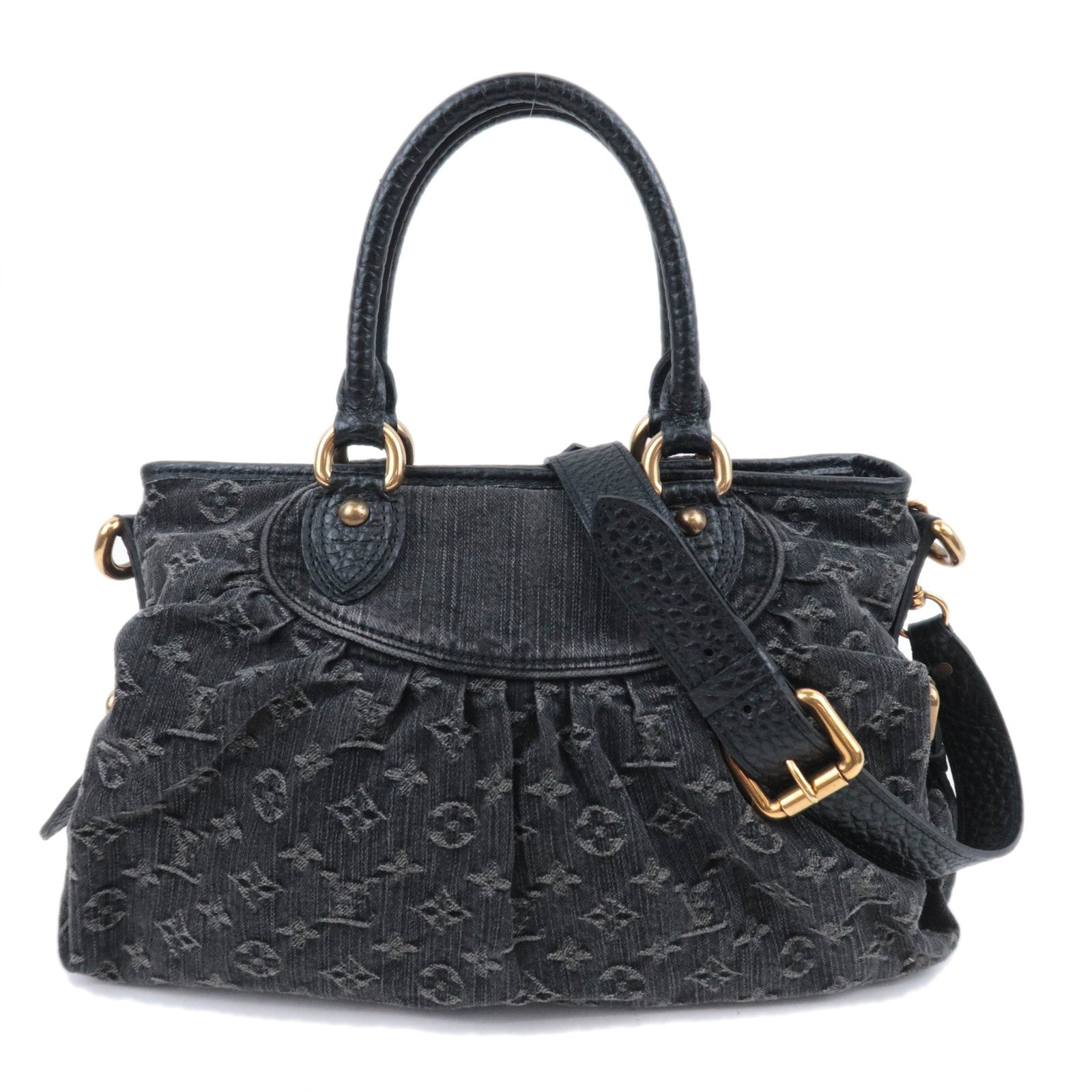 Louis Vuitton Monogram Denim Neo Cabby MM Noir M9535192002