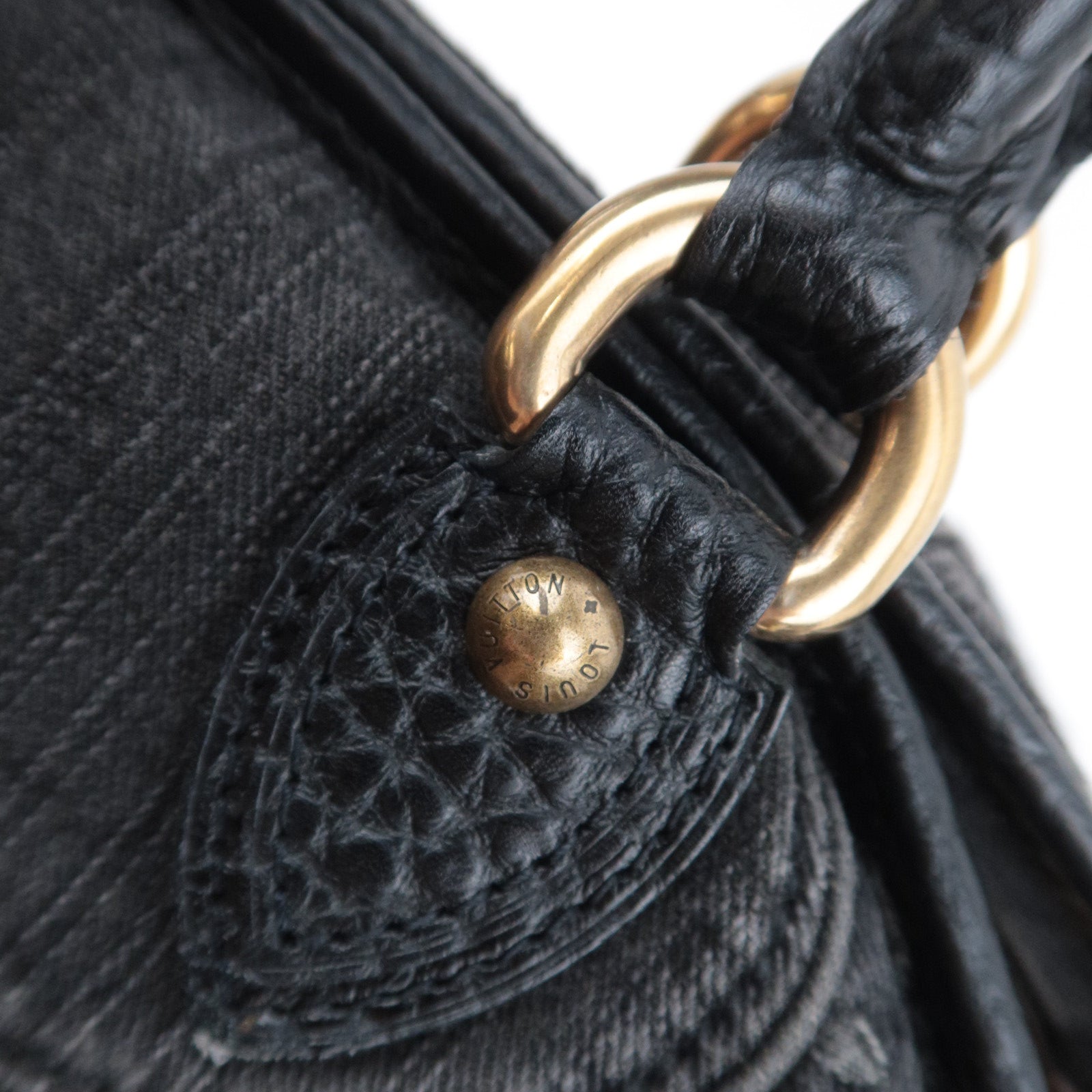 Louis Vuitton Monogram Denim Neo Cabby MM Noir M95351