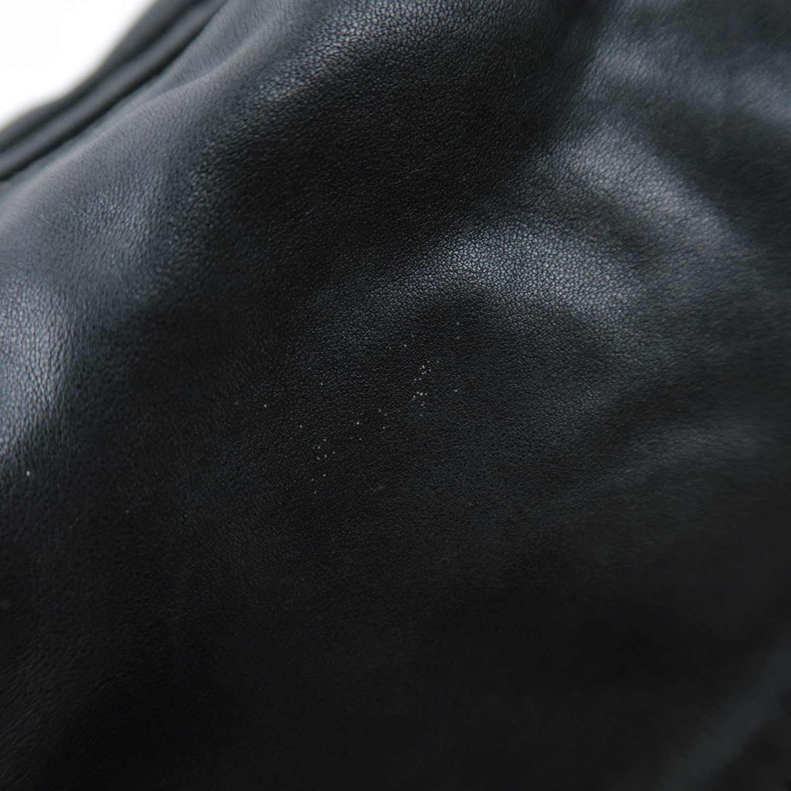 Christian Dior Gypsy Ruffle Perforated Leather Hobo Bag