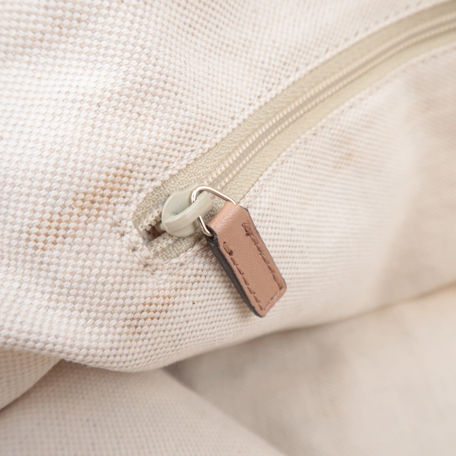 GUCCI Diamante Sukey Canvas Tote Bag Beige Pink 211944