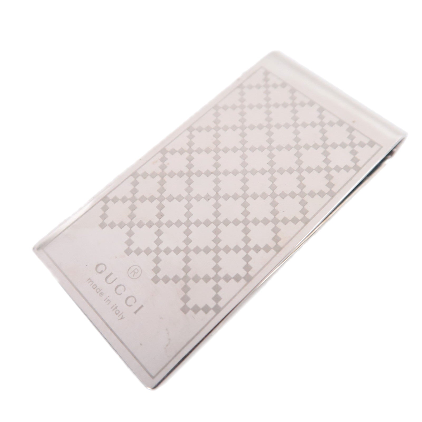GUCCI Diamante Money Clip Bill Holder92026