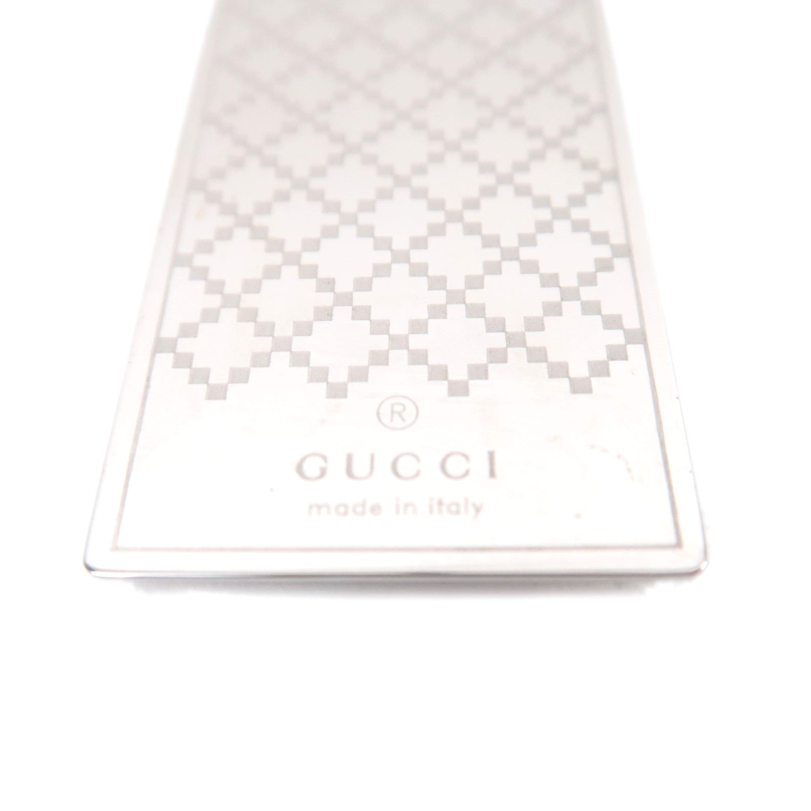 GUCCI Diamante Money Clip Bill Holder