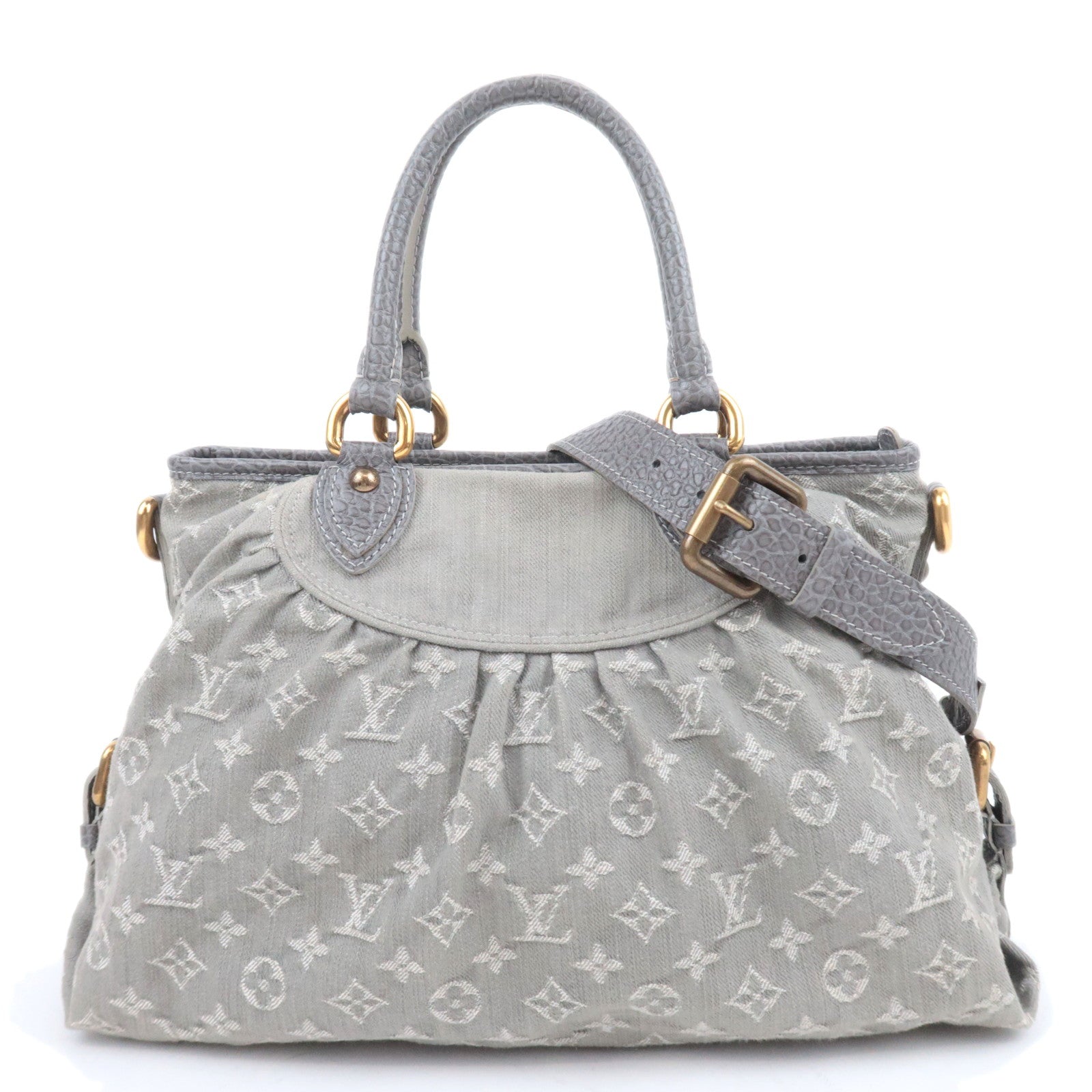 Louis Vuitton Monogram Denim Neo Cabby MM Bag M9583792043