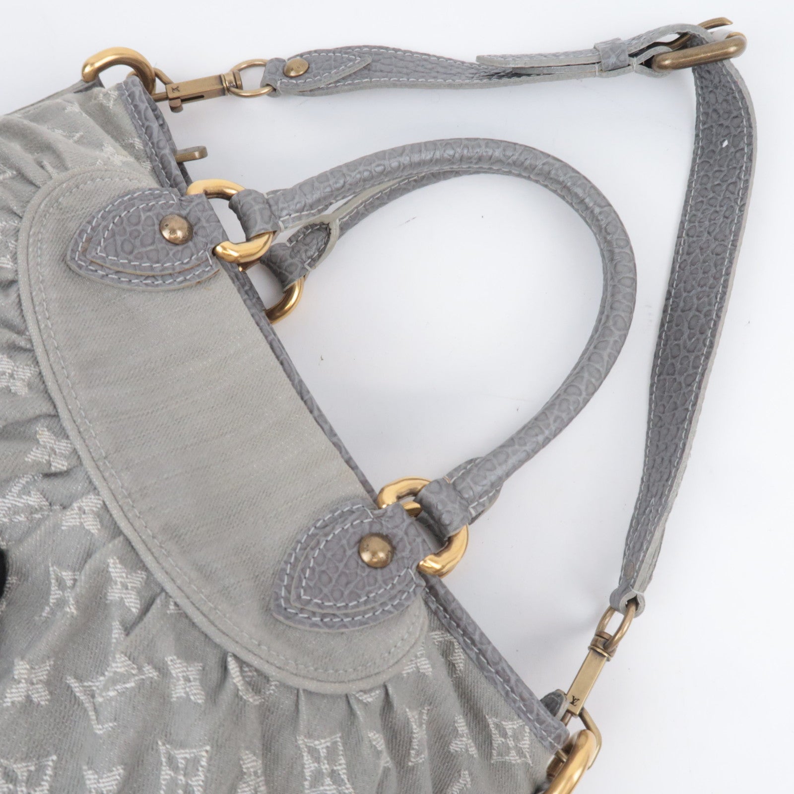 Louis Vuitton Monogram Denim Neo Cabby MM Bag M95837
