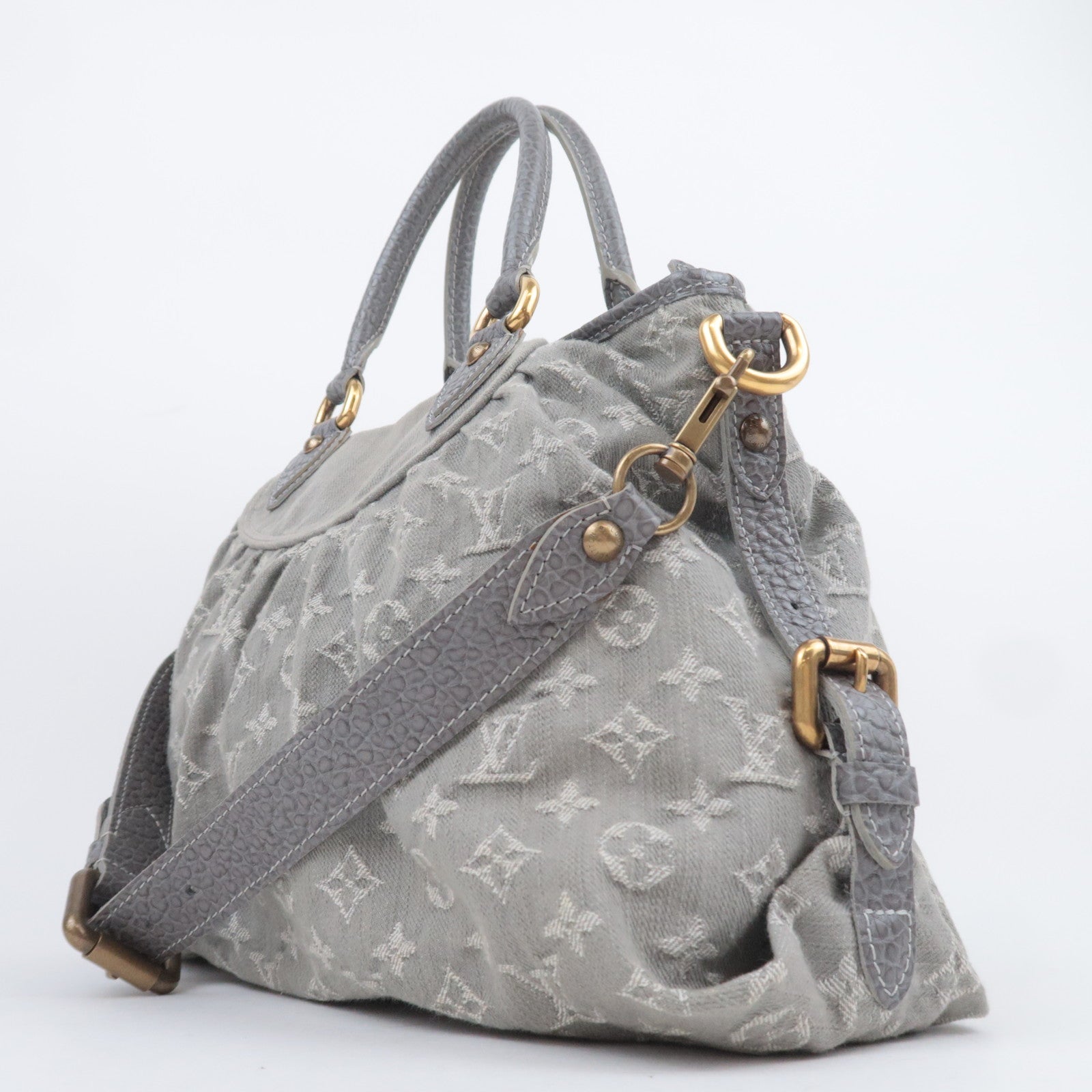 Louis Vuitton Monogram Denim Neo Cabby MM Bag M95837