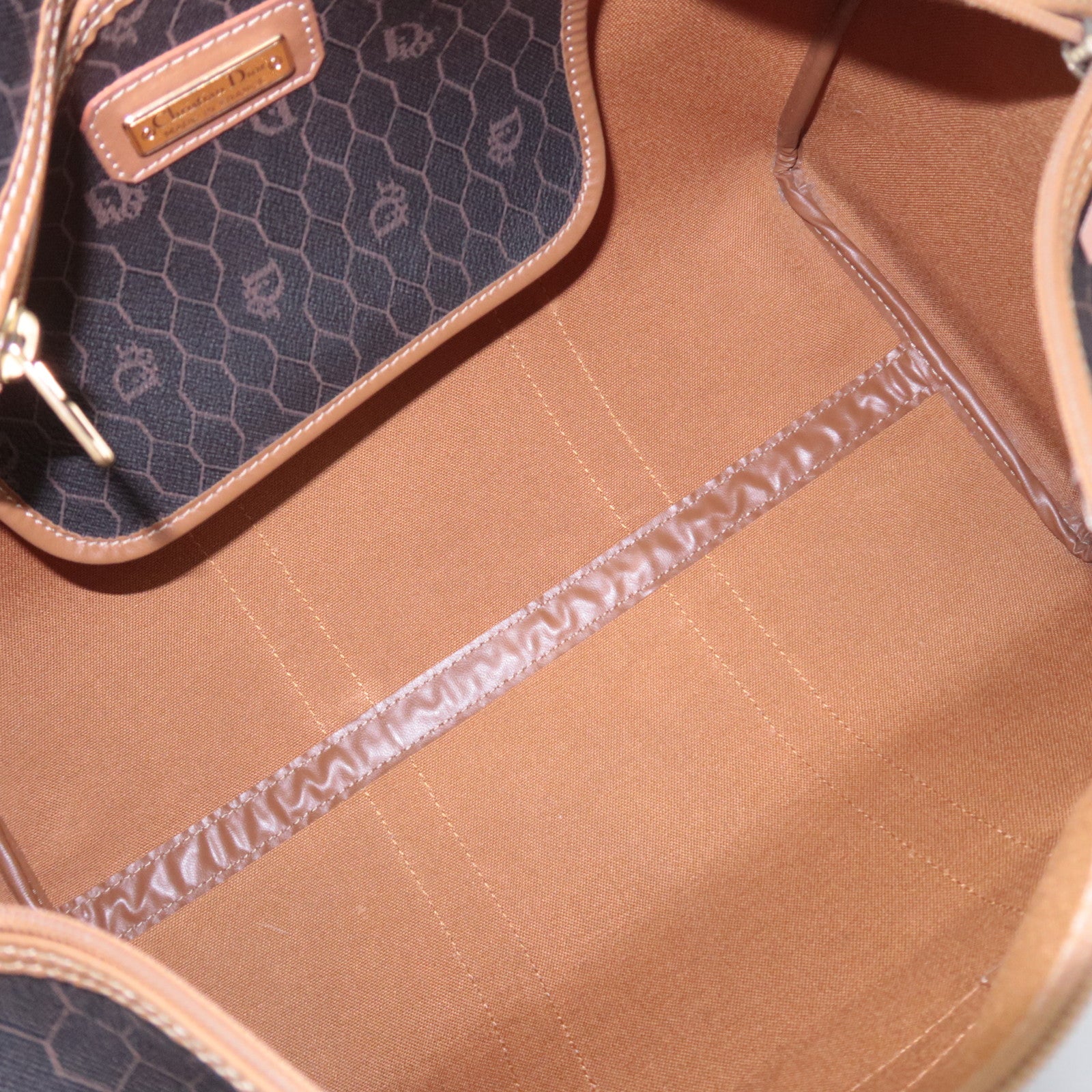 Christian Dior Honeycomb Boston Bag Black