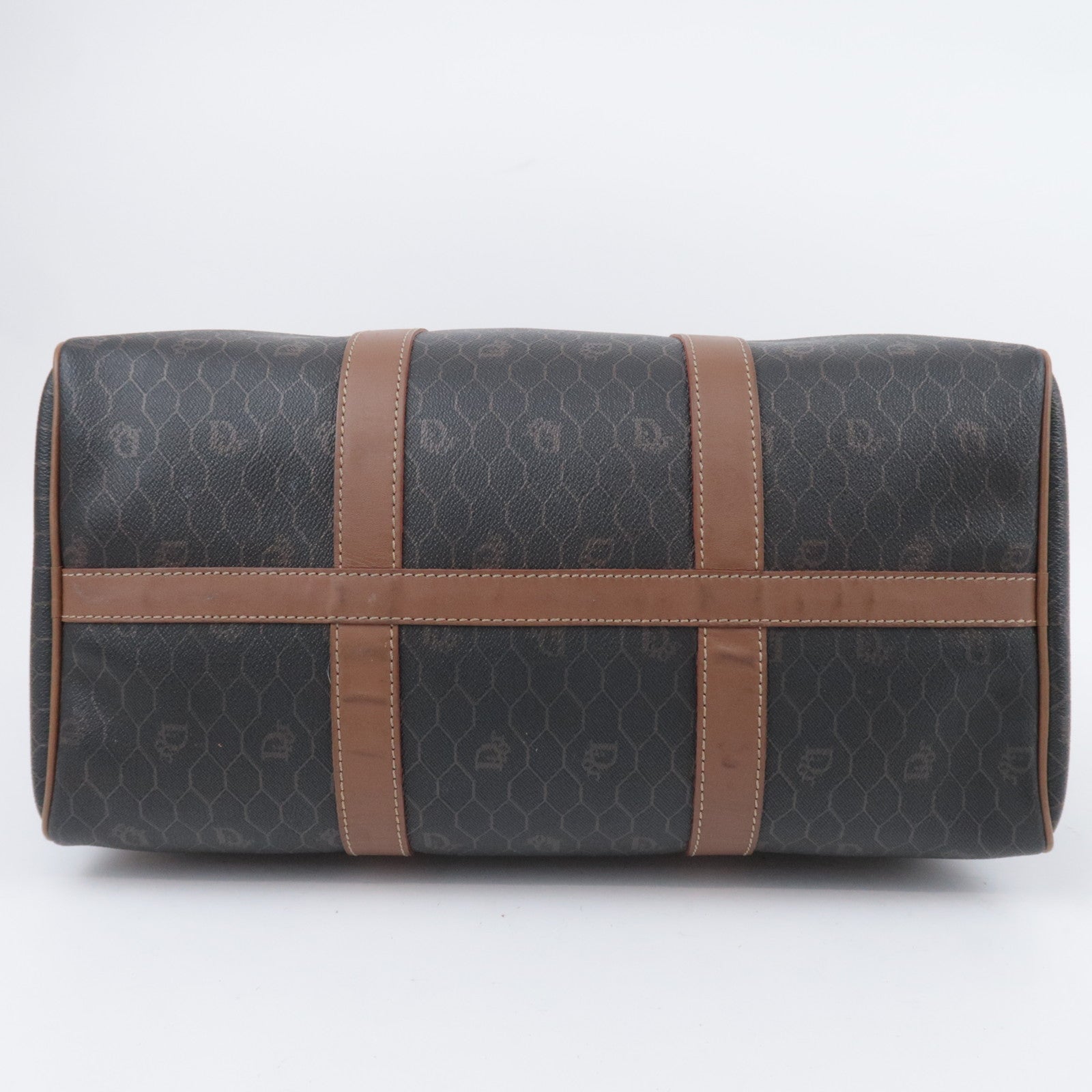 Christian Dior Honeycomb Boston Bag Black
