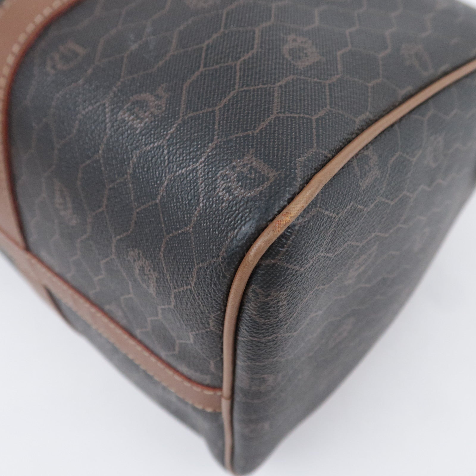 Christian Dior Honeycomb Boston Bag Black