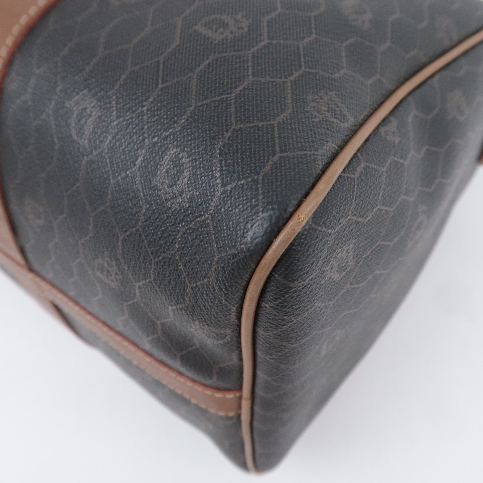 Christian Dior Honeycomb Boston Bag Black