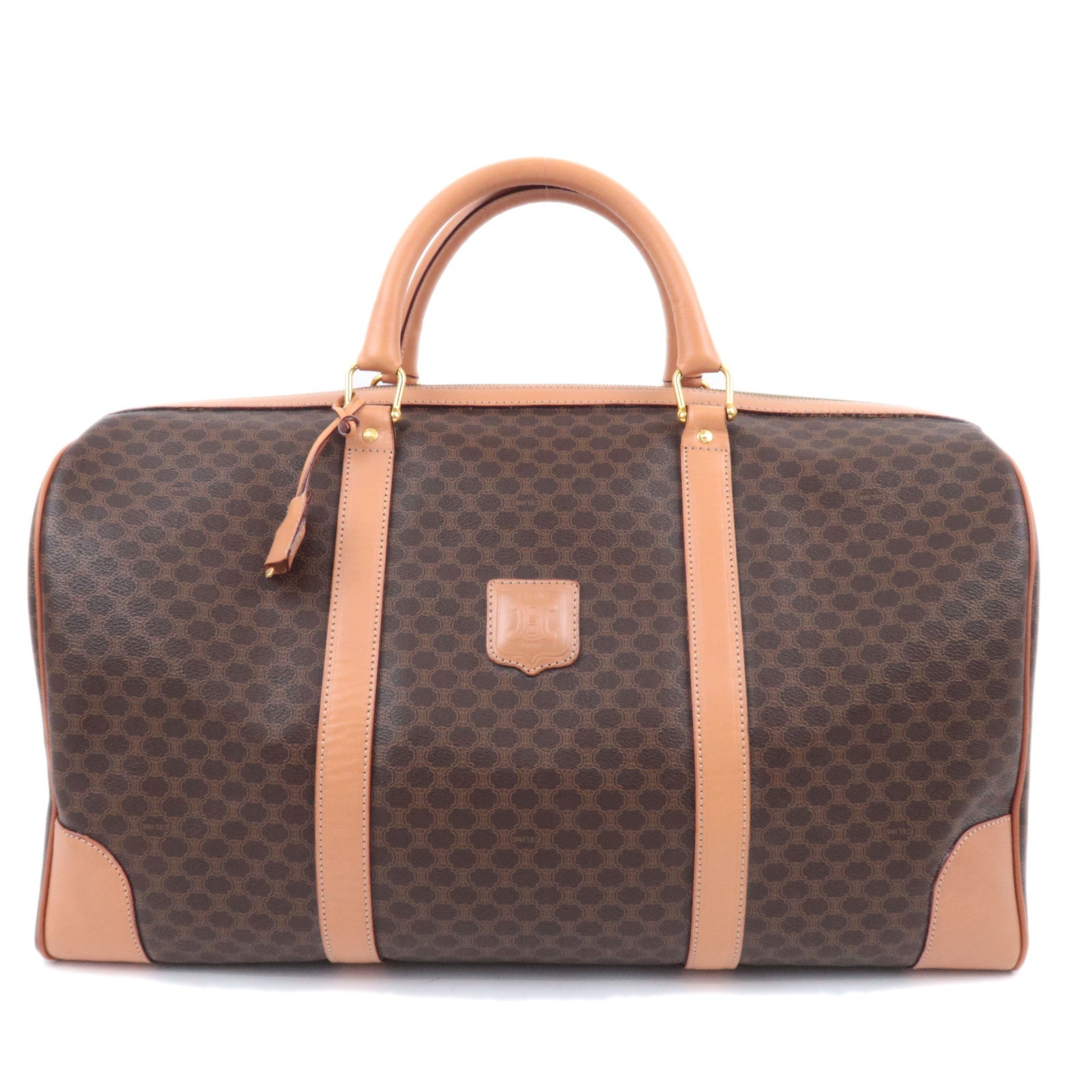 CELINE Macadam Boston Bag Large Brown92056