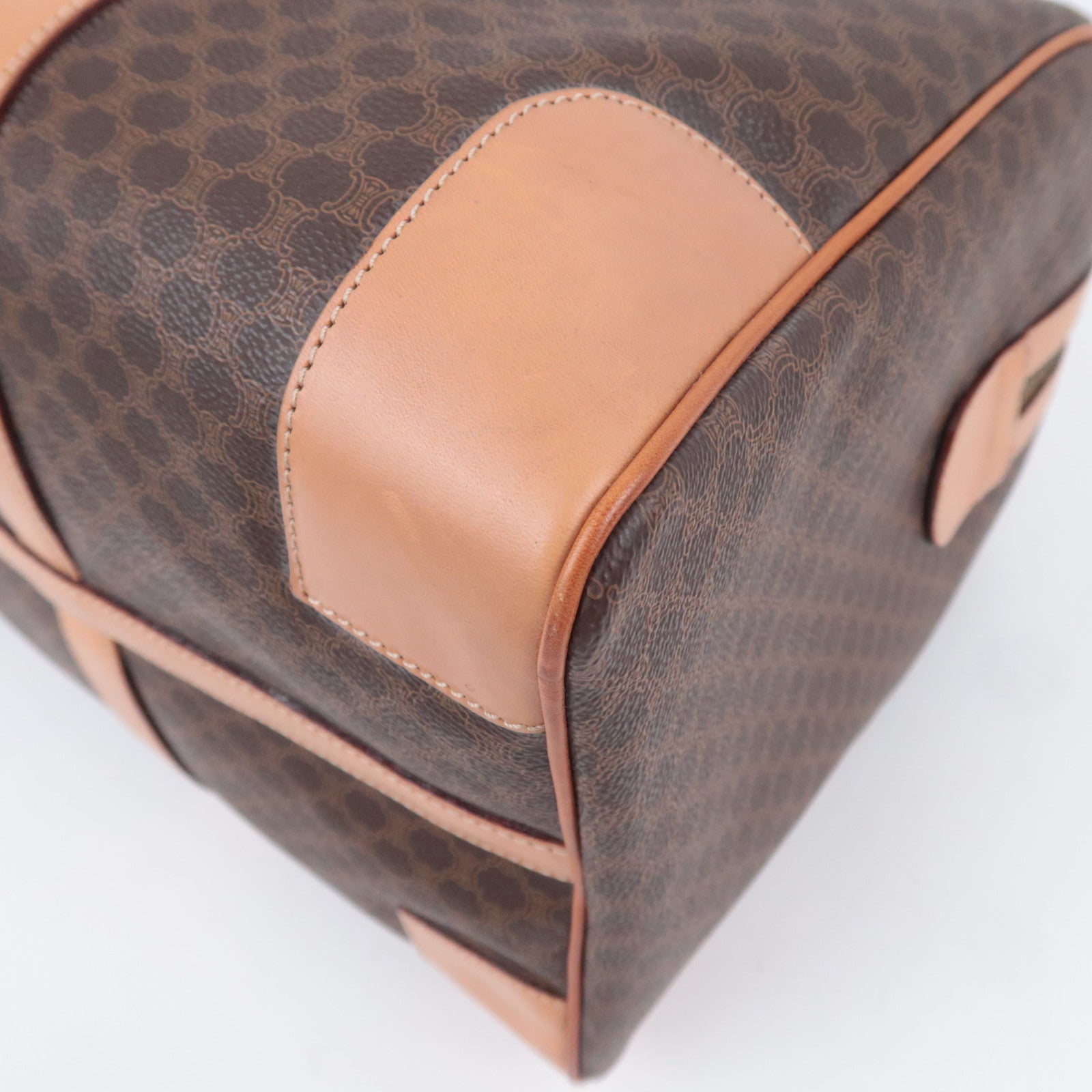 CELINE Macadam Boston Bag Large Brown