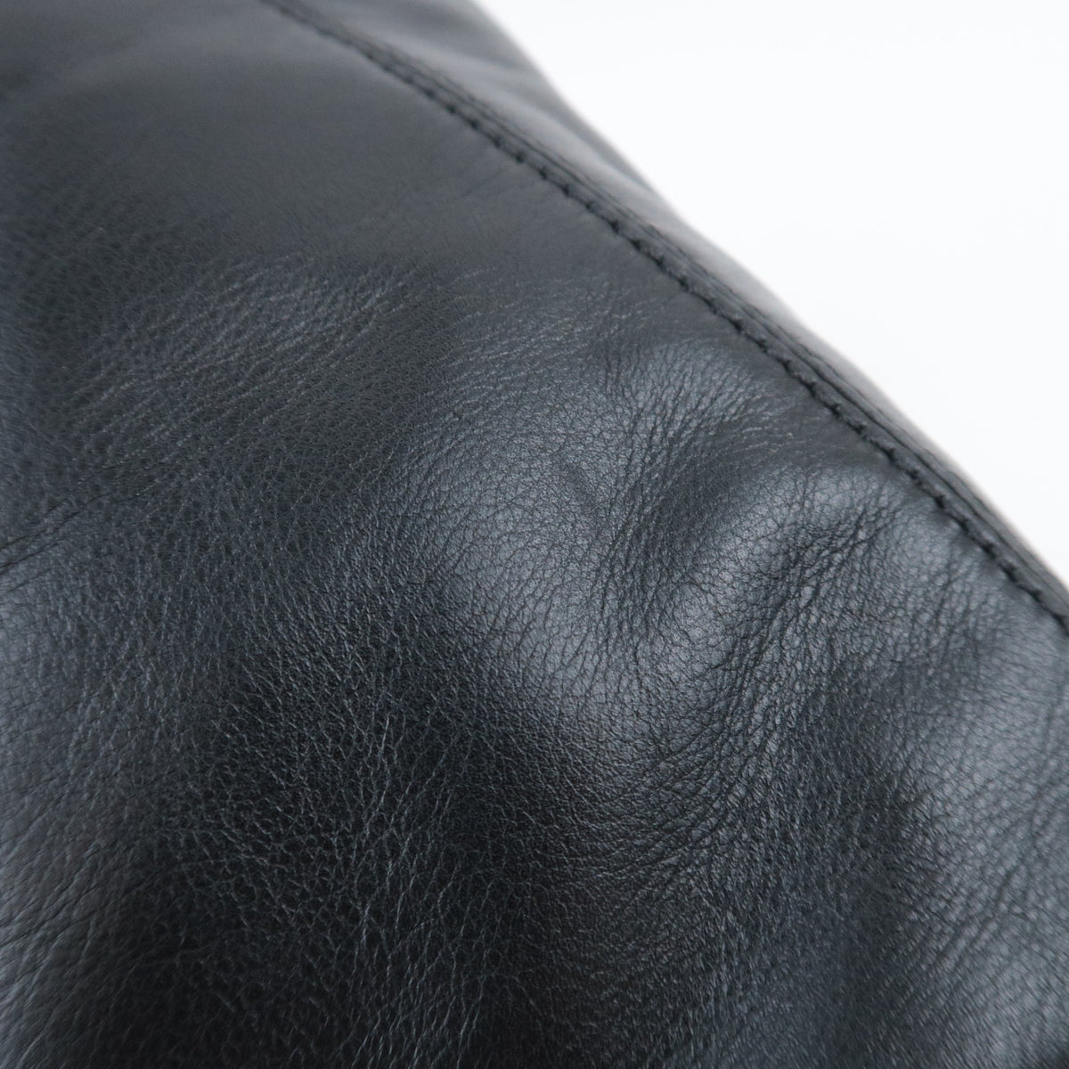 CHANEL Coco Mark Hobo Lambskin Shoulder Bag Black