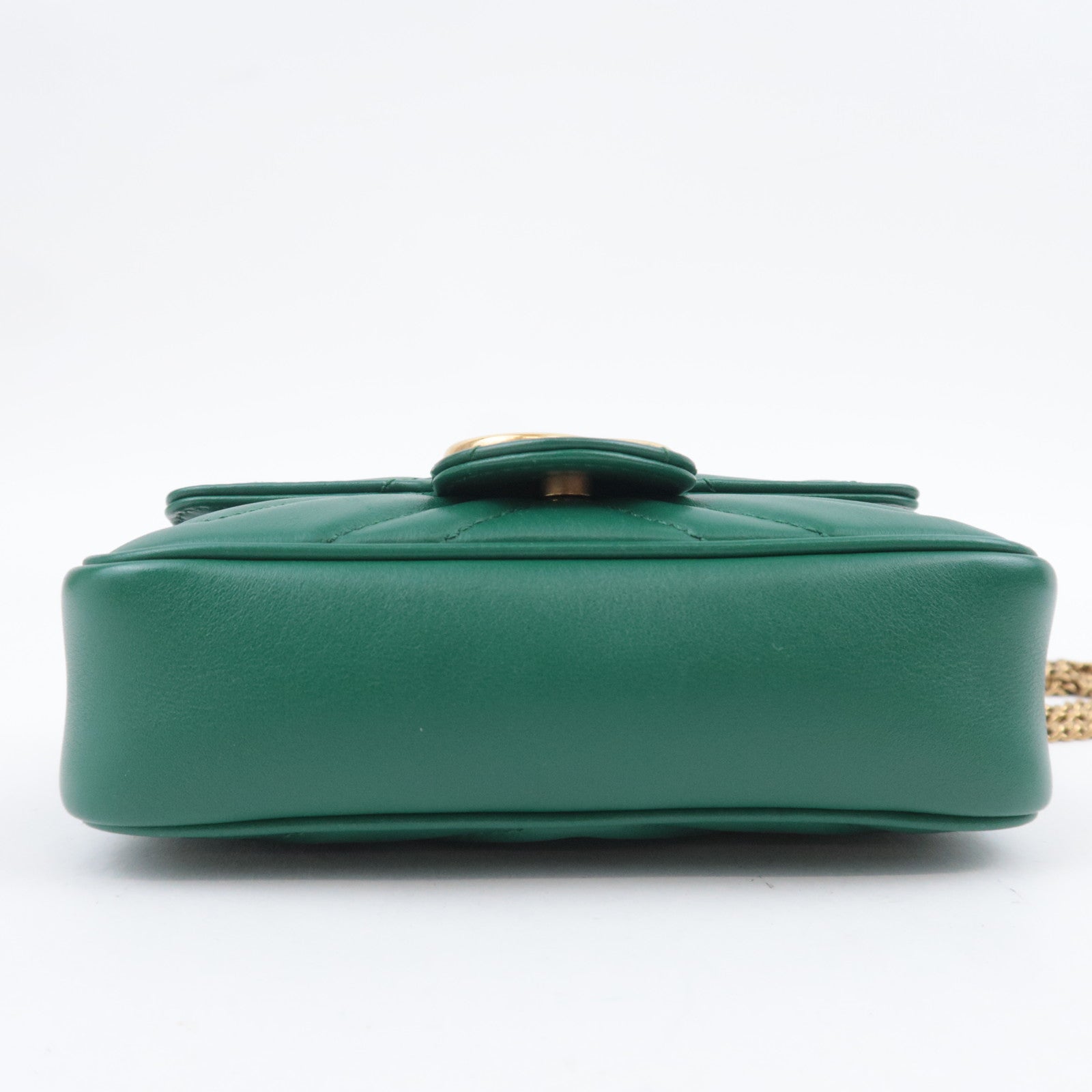 GUCCI GG Marmont Leather Chain Shoulder Bag 476433