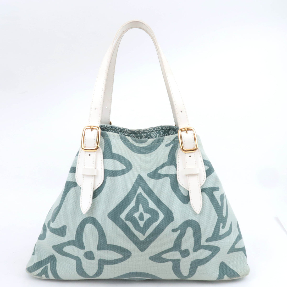 Louis Vuitton Cruise Line Tahitienne PM Tote Bag Menthe M95678