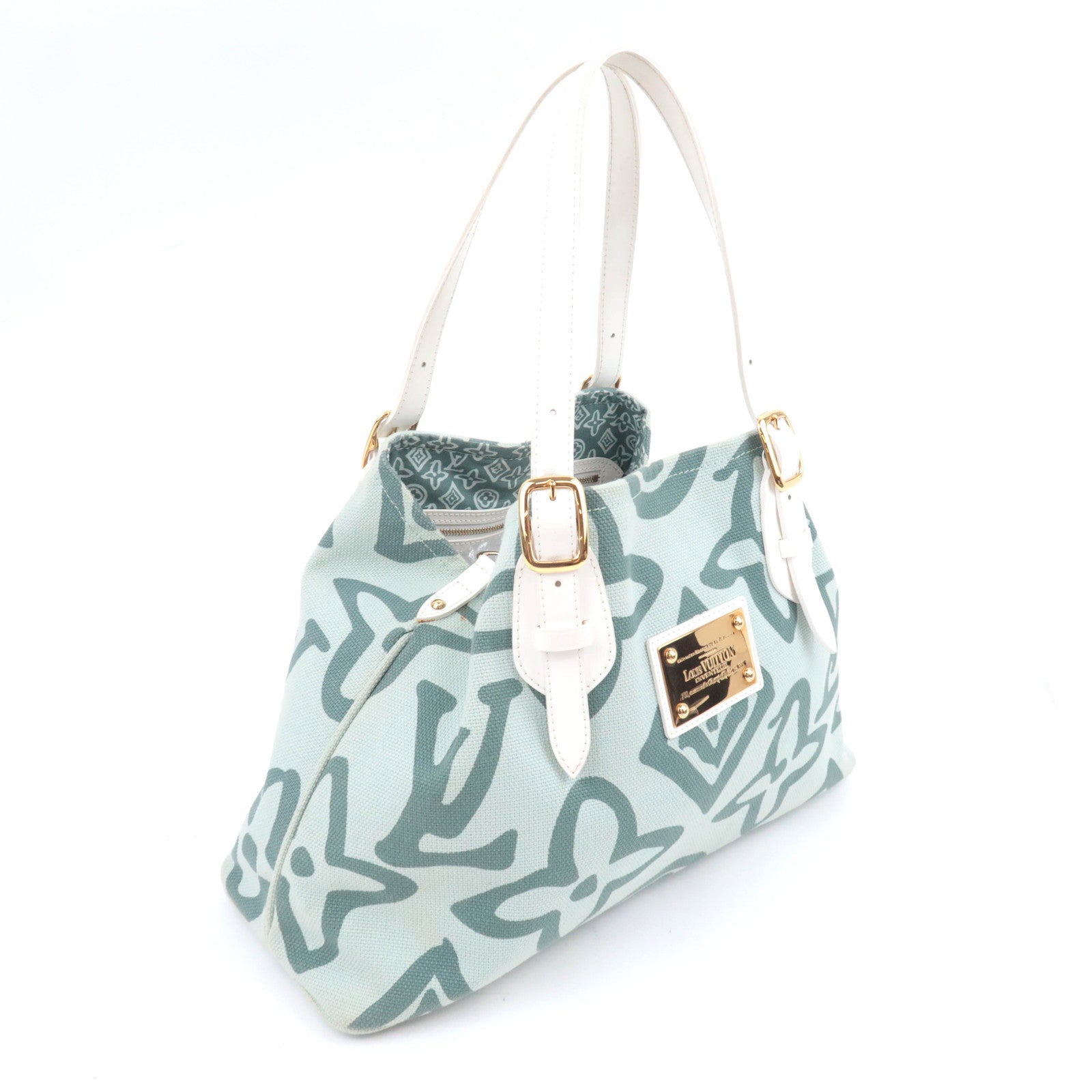 Louis Vuitton Cruise Line Tahitienne PM Tote Bag Menthe M95678