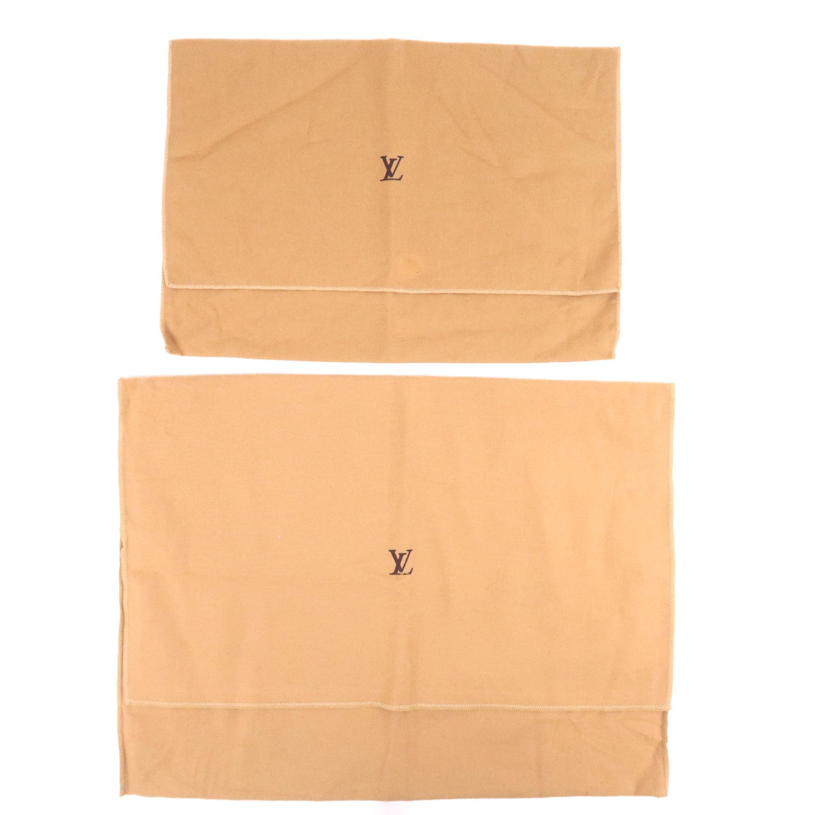 Louis Vuitton Cotton Dust Bag Set of 10 Assorted Sizes
