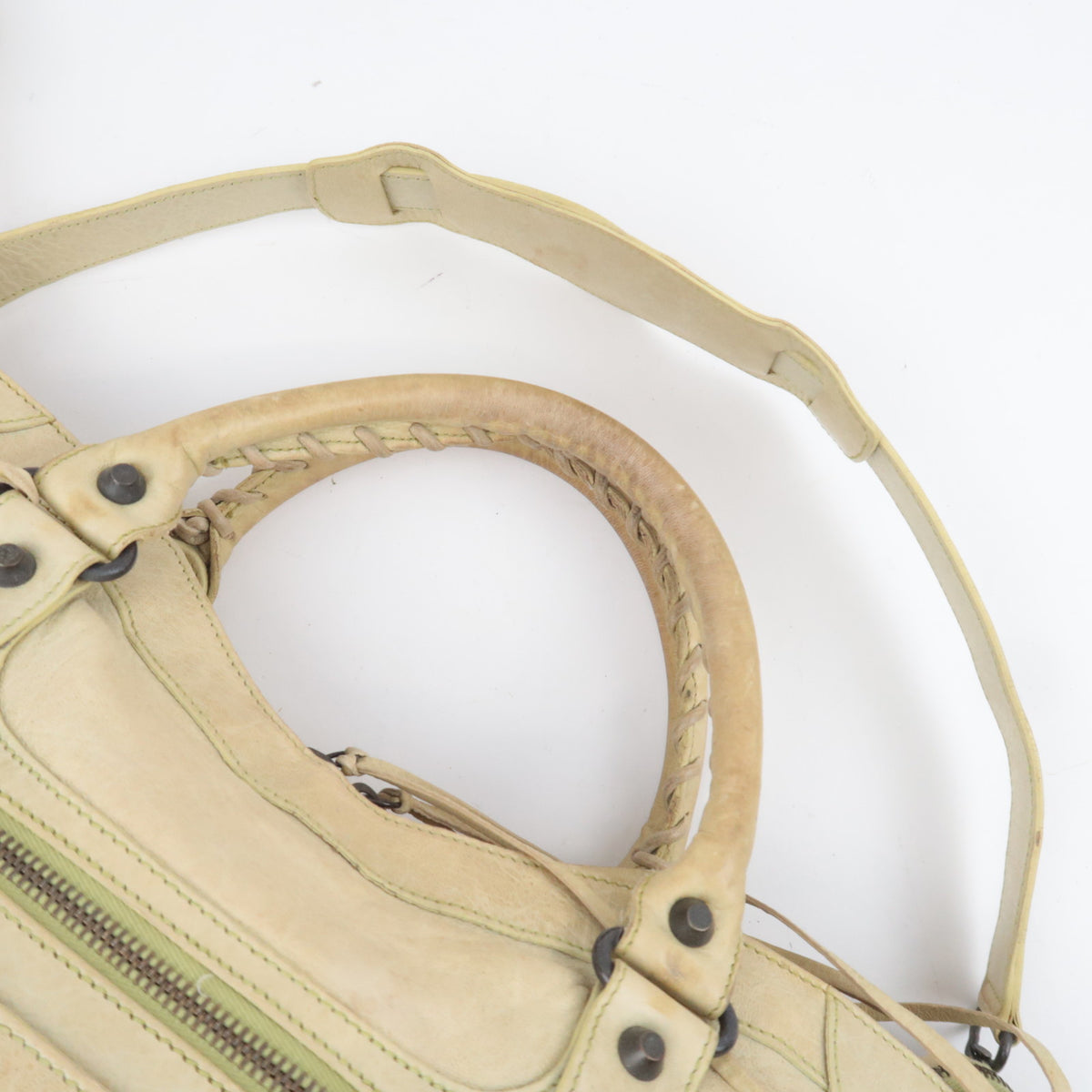 BALENCIAGA The City 2Way Leather Handbag 115748