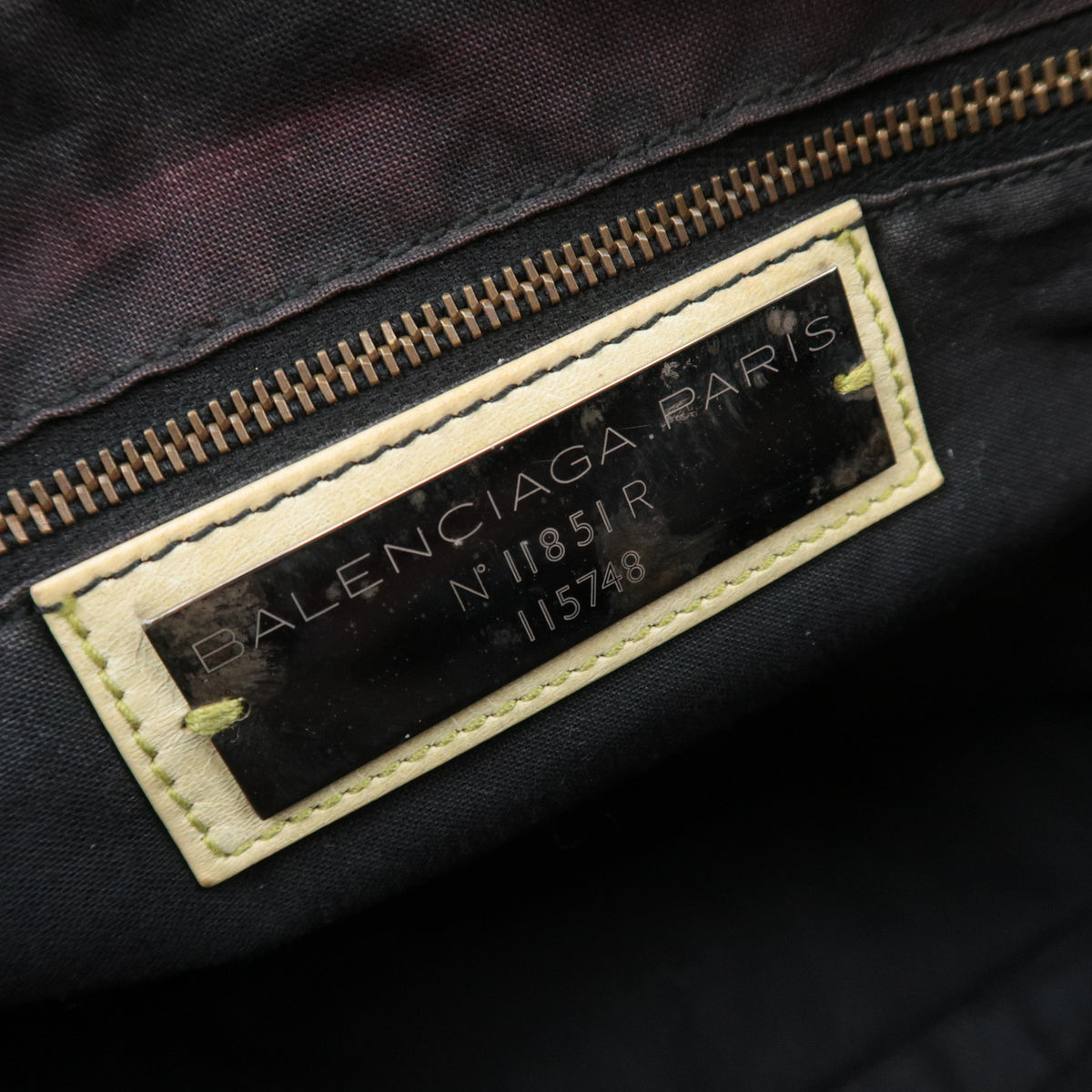 BALENCIAGA The City 2Way Leather Handbag 115748