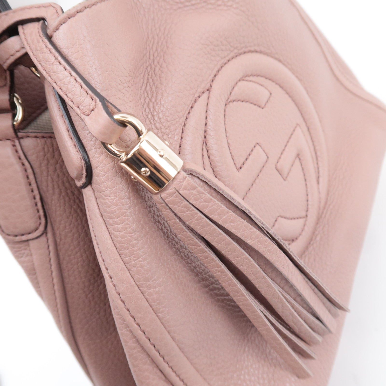 GUCCI Soho Interlocking G 2Way Handbag Japan Exclusive 336751