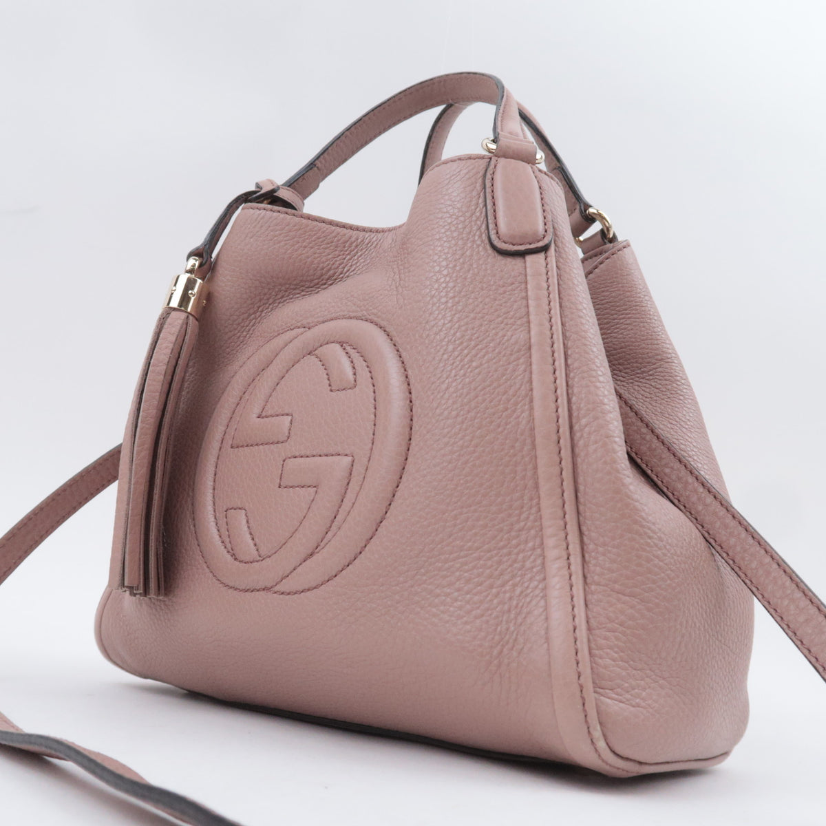 GUCCI Soho Interlocking G 2Way Handbag Japan Exclusive 336751