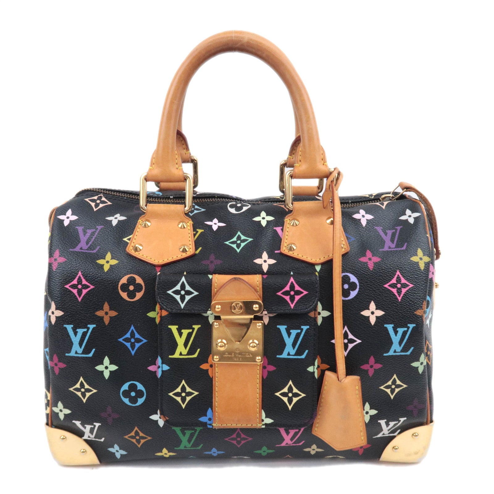 Louis Vuitton Monogram Multicolor Speedy 30 Noir M9264292208