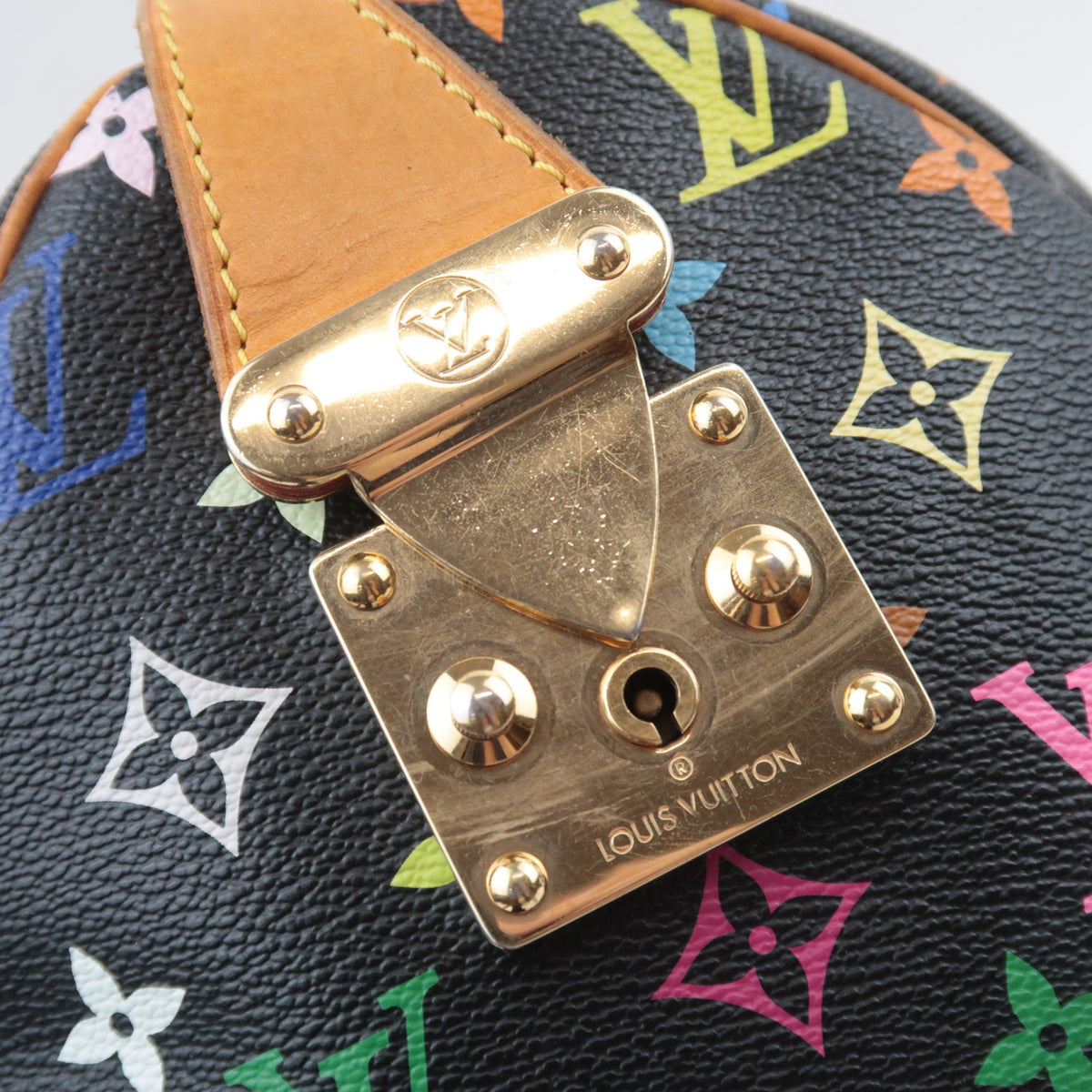 Louis Vuitton Monogram Multicolor Speedy 30 Noir M92642