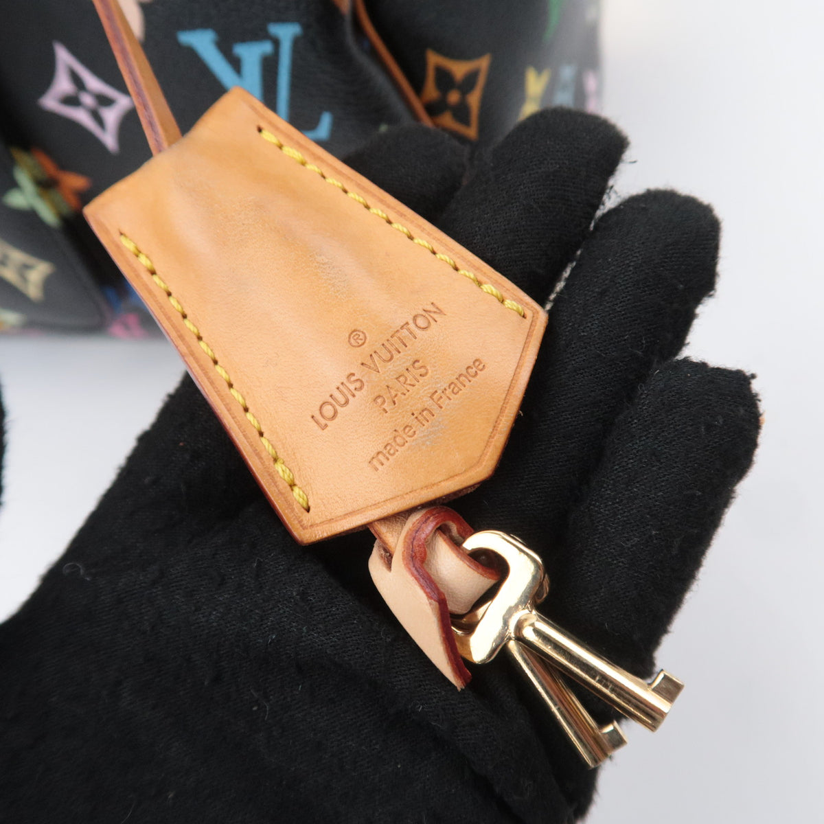 Louis Vuitton Monogram Multicolor Speedy 30 Noir M92642