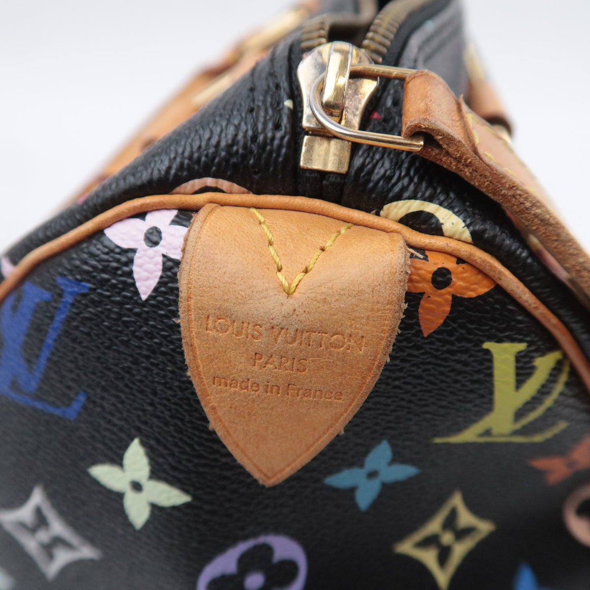 Louis Vuitton Monogram Multicolor Speedy 30 Noir M92642
