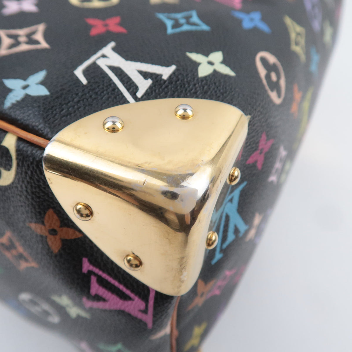 Louis Vuitton Monogram Multicolor Speedy 30 Noir M92642