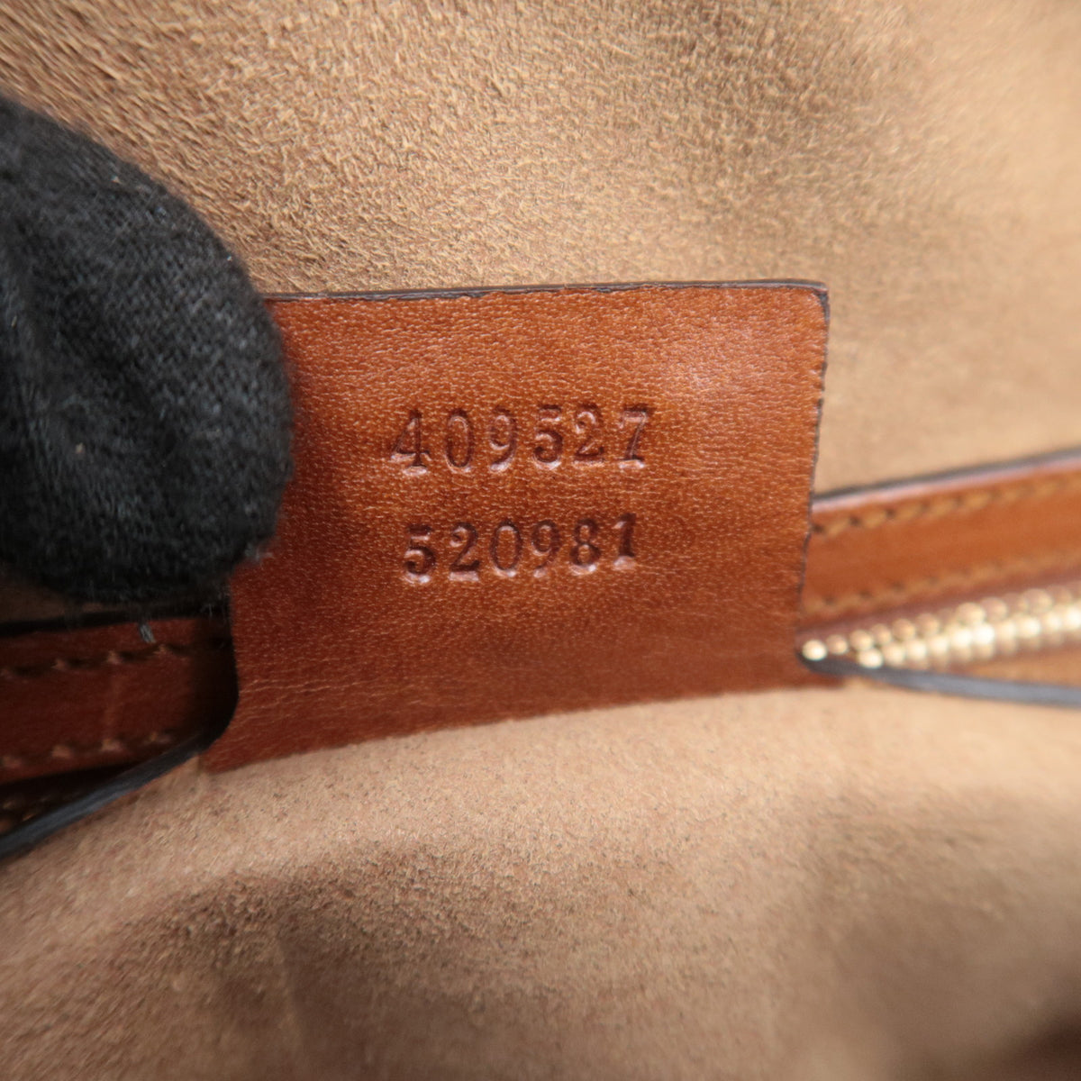 GUCCI GG Supreme Boston Bag Beige
