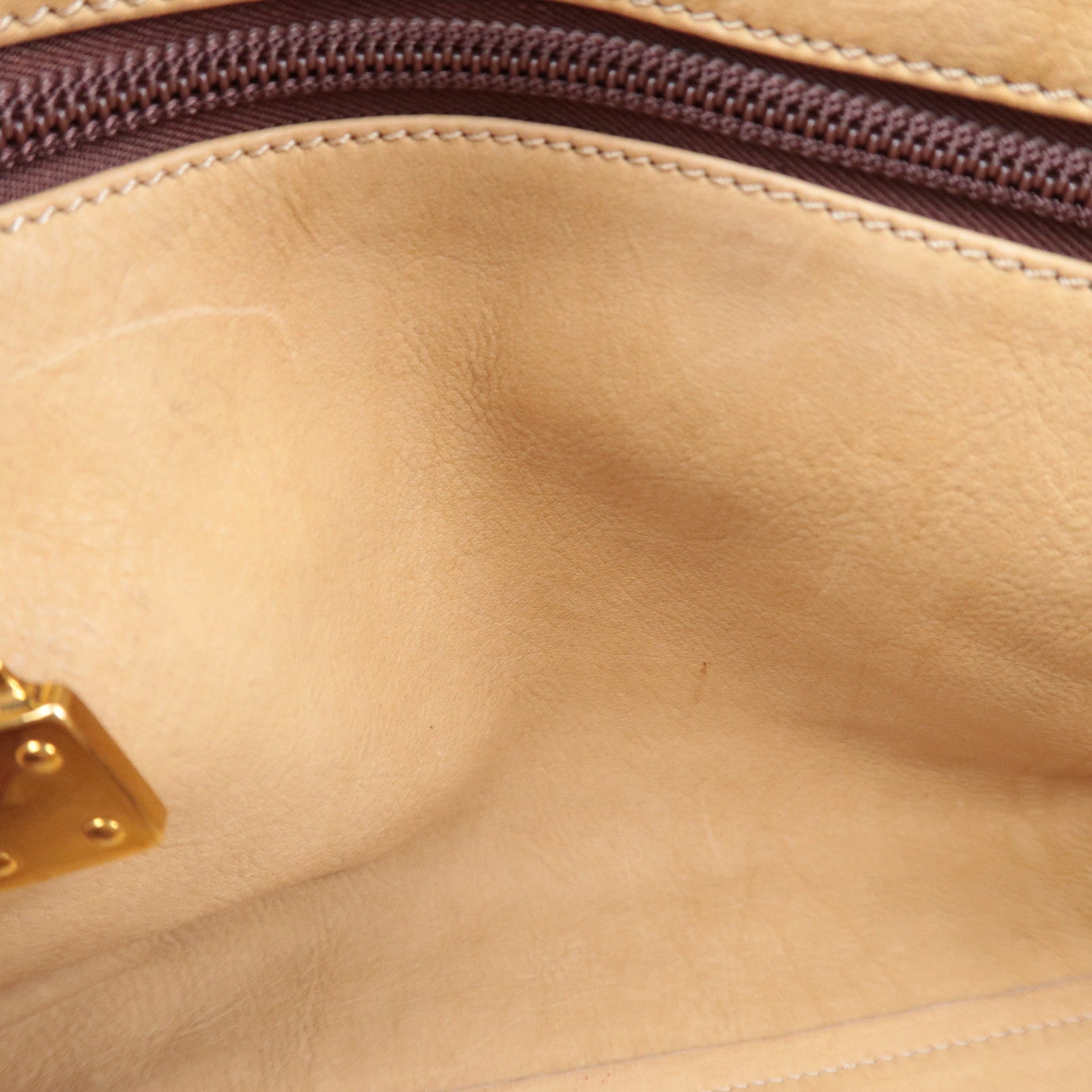 LOEWE Amazona 32 Suede Handbag Beige
