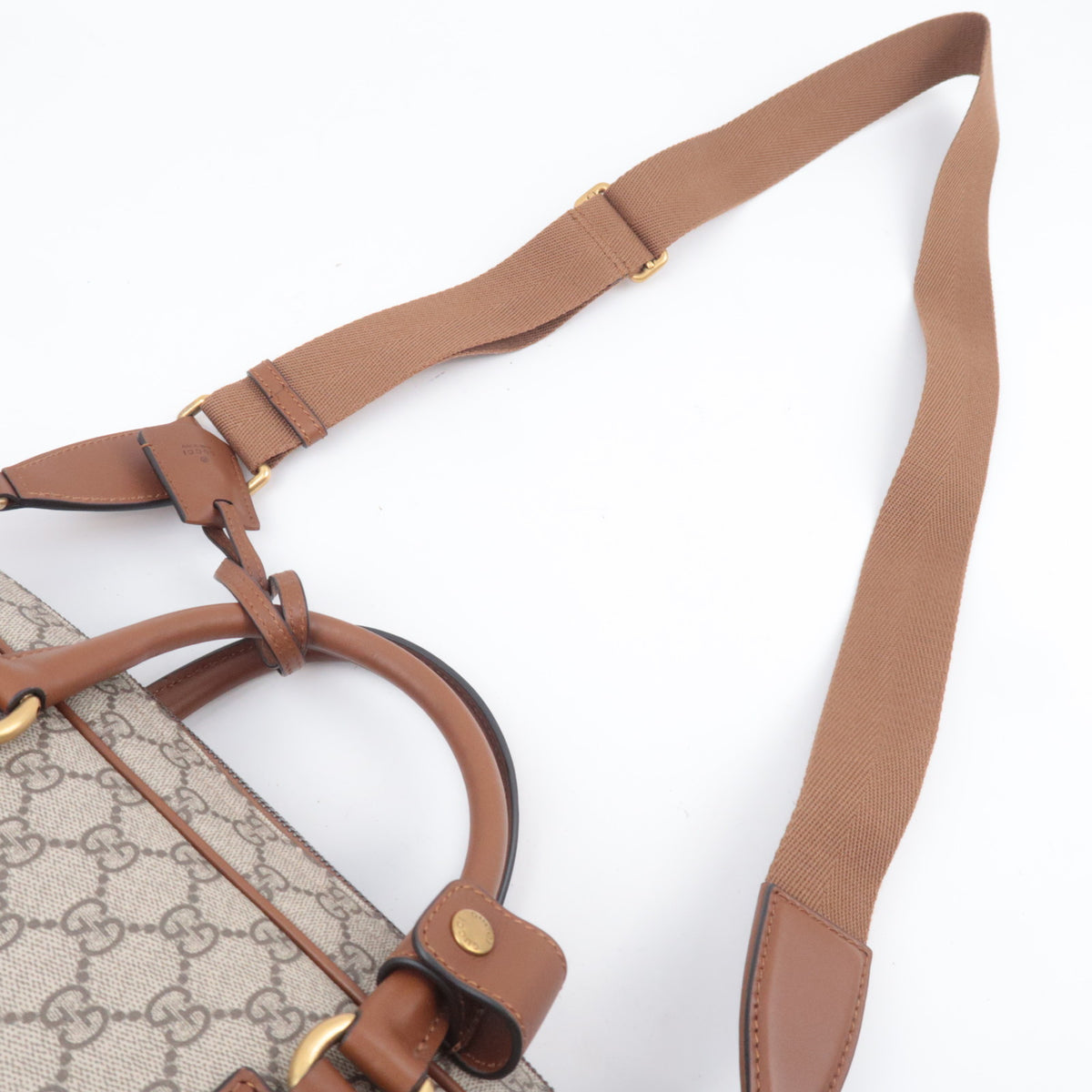 GUCCI GG Emblem Medium Briefcase