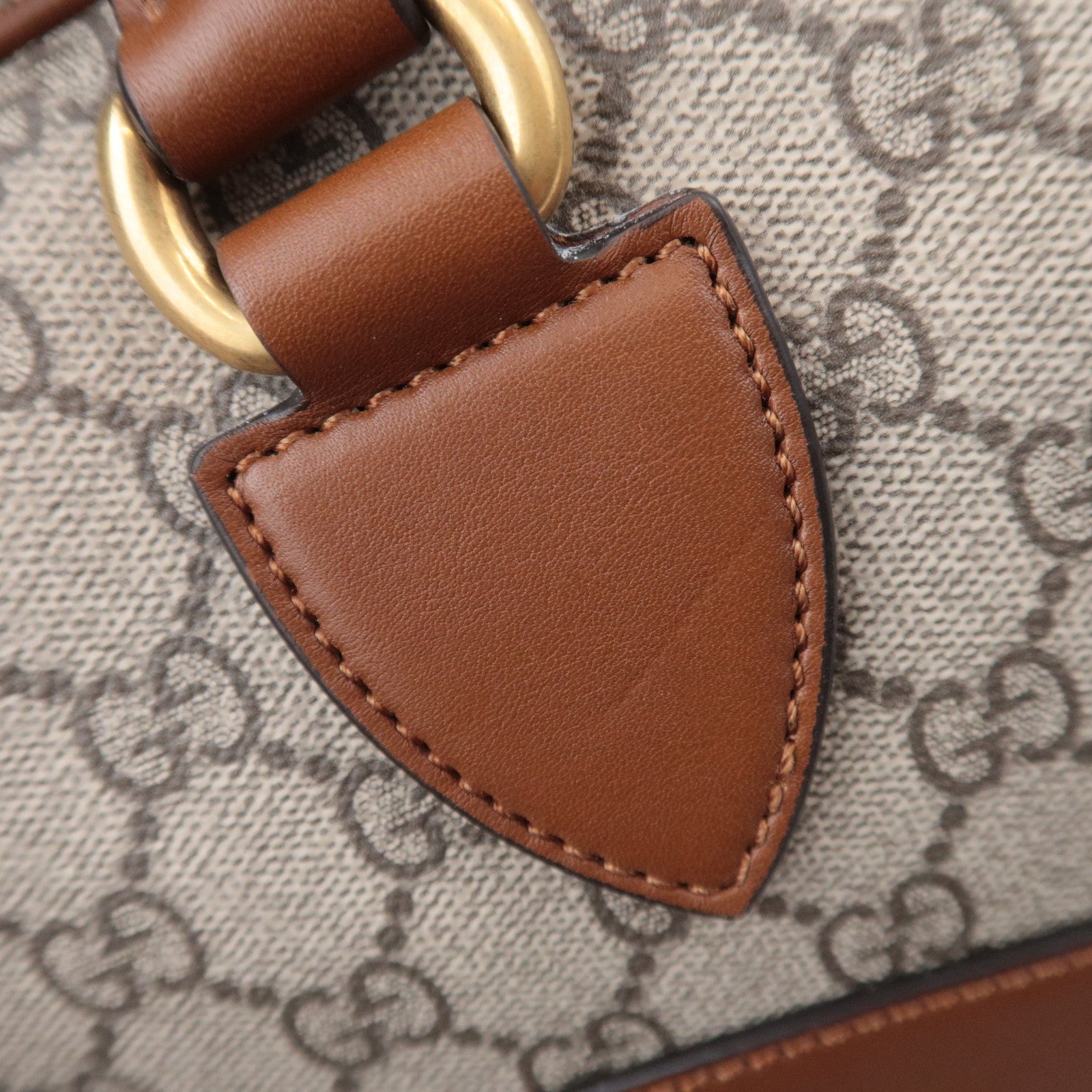 GUCCI GG Emblem Medium Briefcase