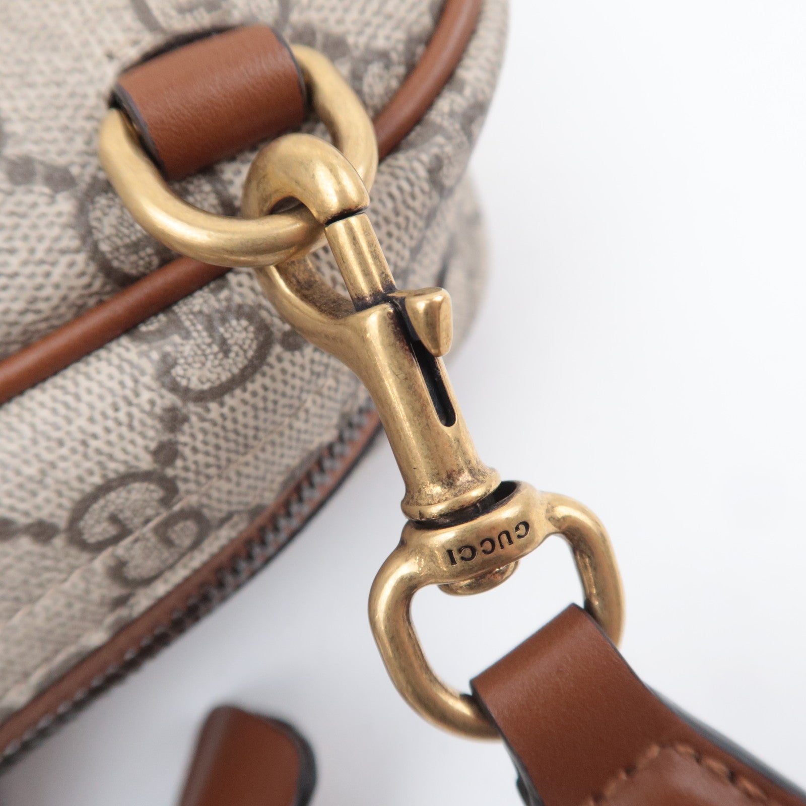 GUCCI GG Emblem Medium Briefcase