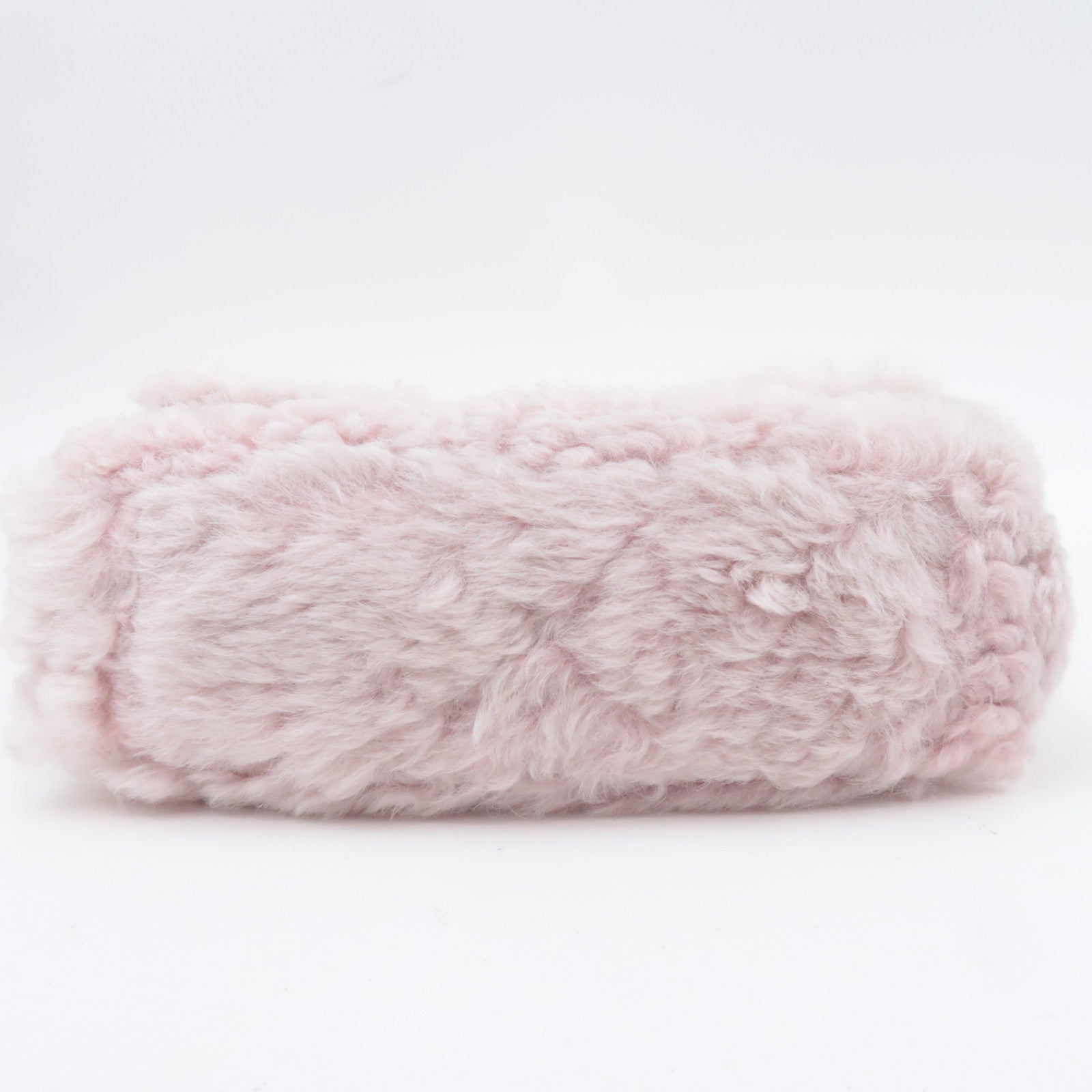 CHANEL 19 Dixneuf 2Way Fur Chain Shoulder Bag Pink