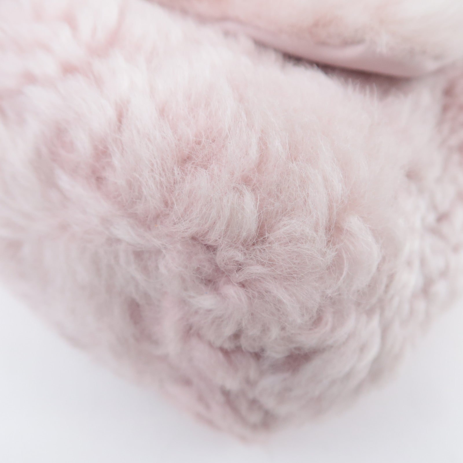 CHANEL 19 Dixneuf 2Way Fur Chain Shoulder Bag Pink