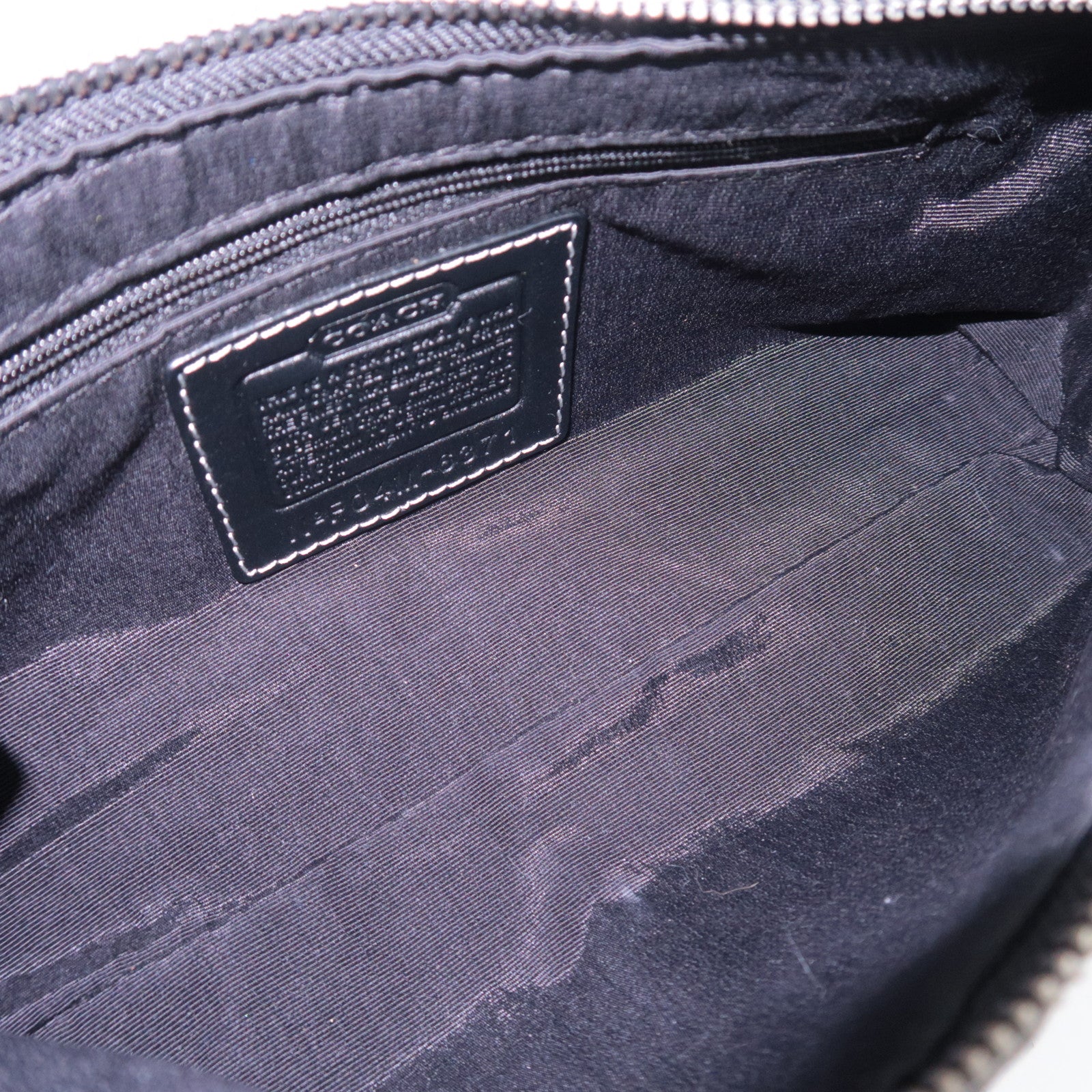 COACH Signature Canvas Small Shoulder Bag 6371