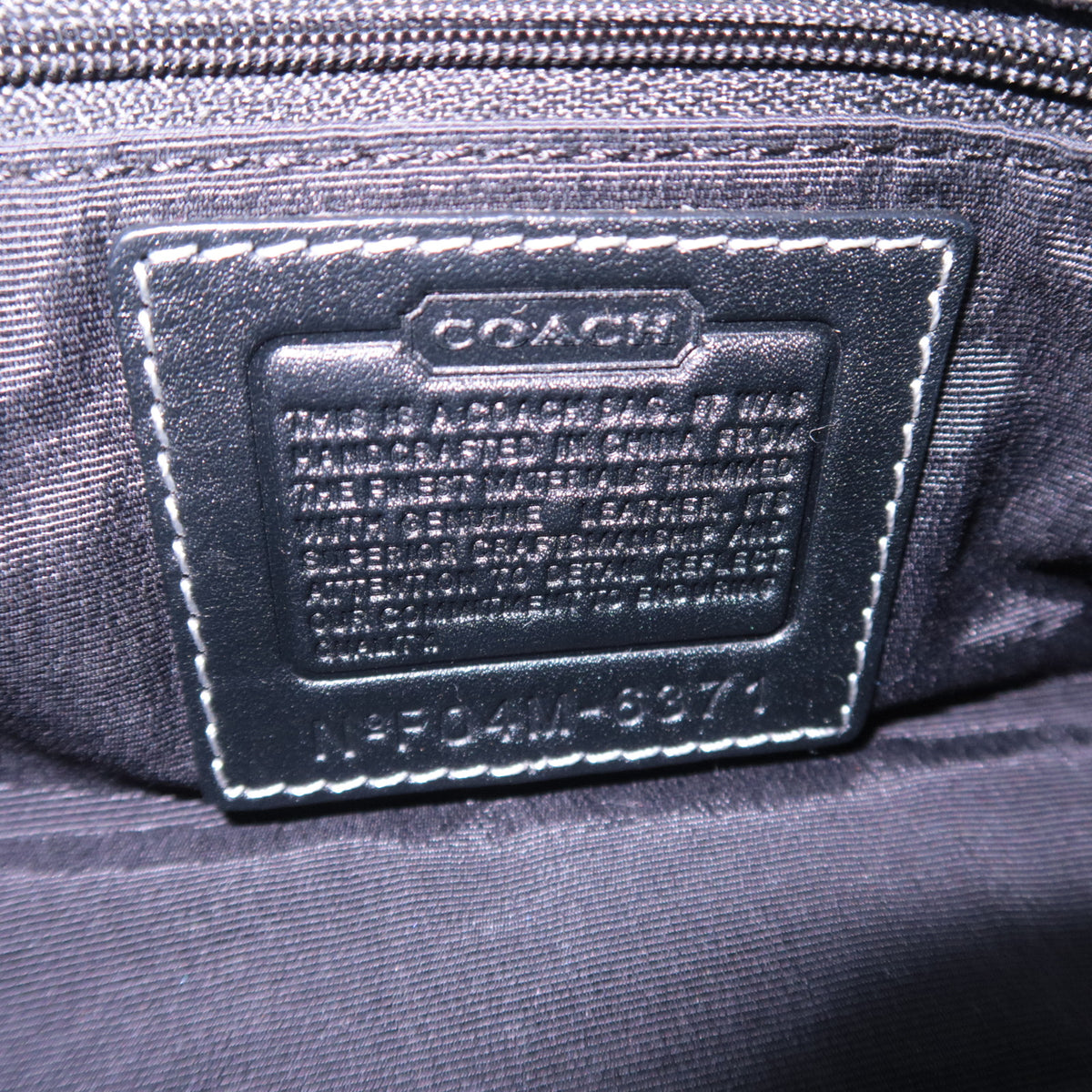 COACH Signature Canvas Small Shoulder Bag 6371