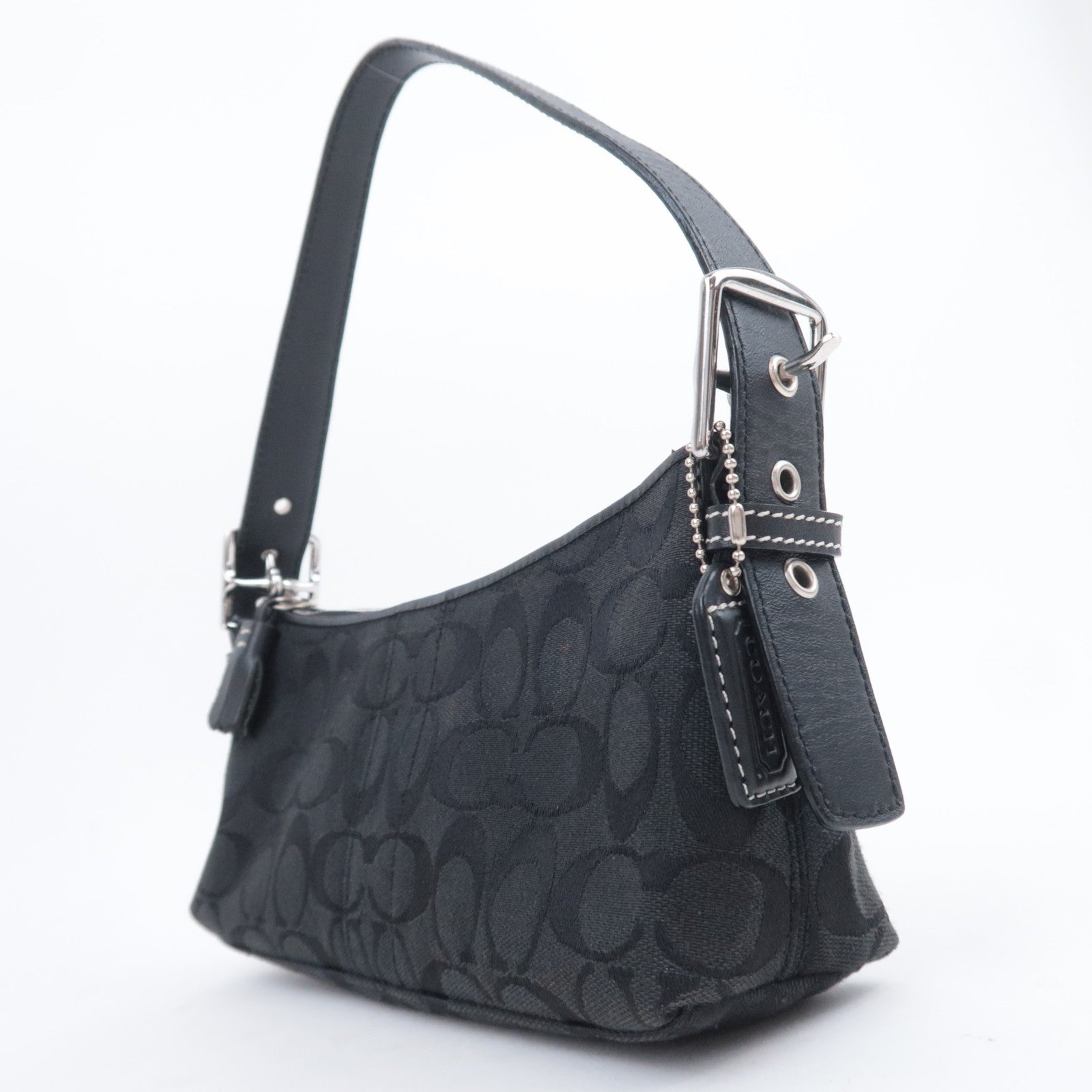 COACH Signature Canvas Small Shoulder Bag 6371