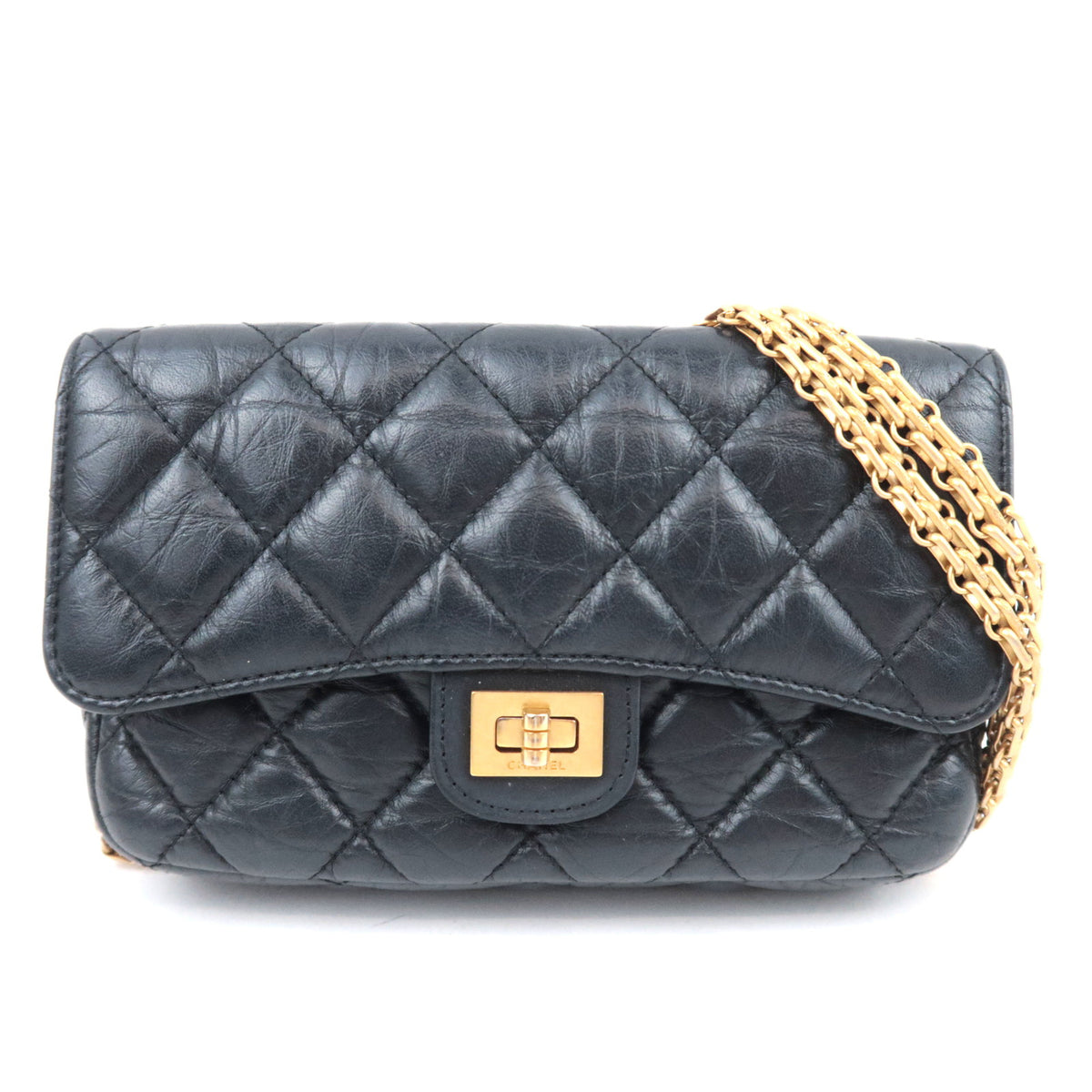 CHANEL 2.55 Reissue Mini Flap Bag Aged Calfskin92266