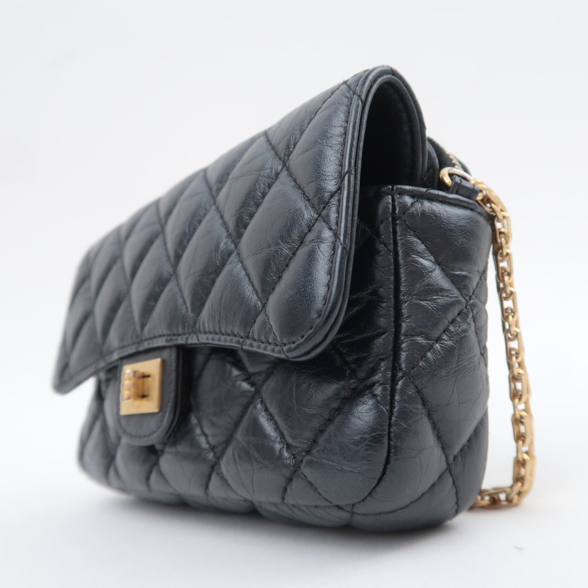 CHANEL 2.55 Reissue Mini Flap Bag Aged Calfskin