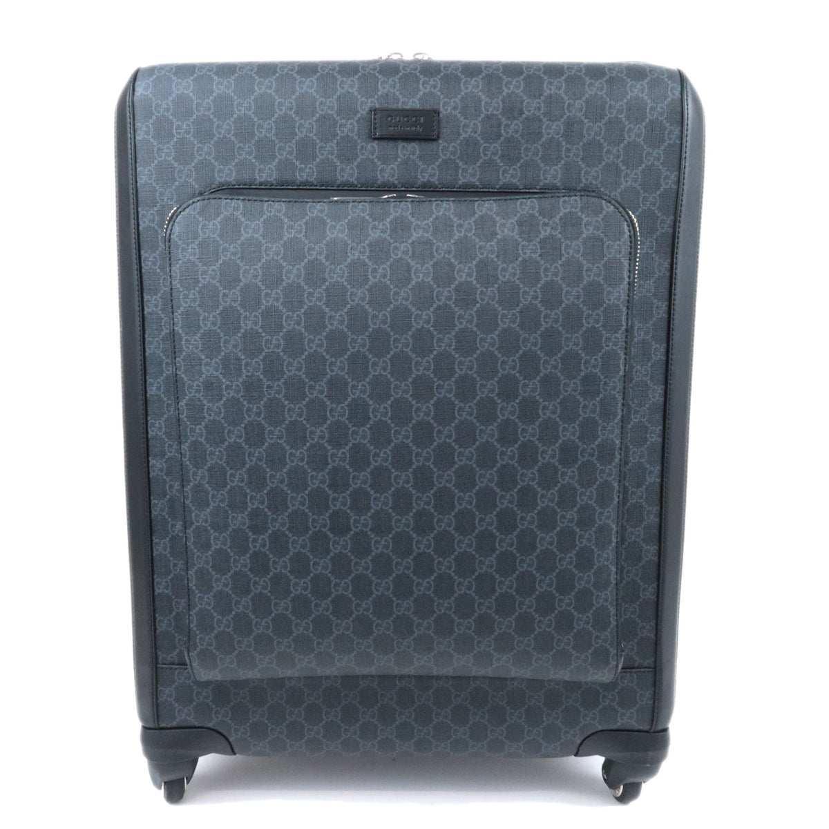 GUCCI GG Supreme Luggage Case Black 47435692268