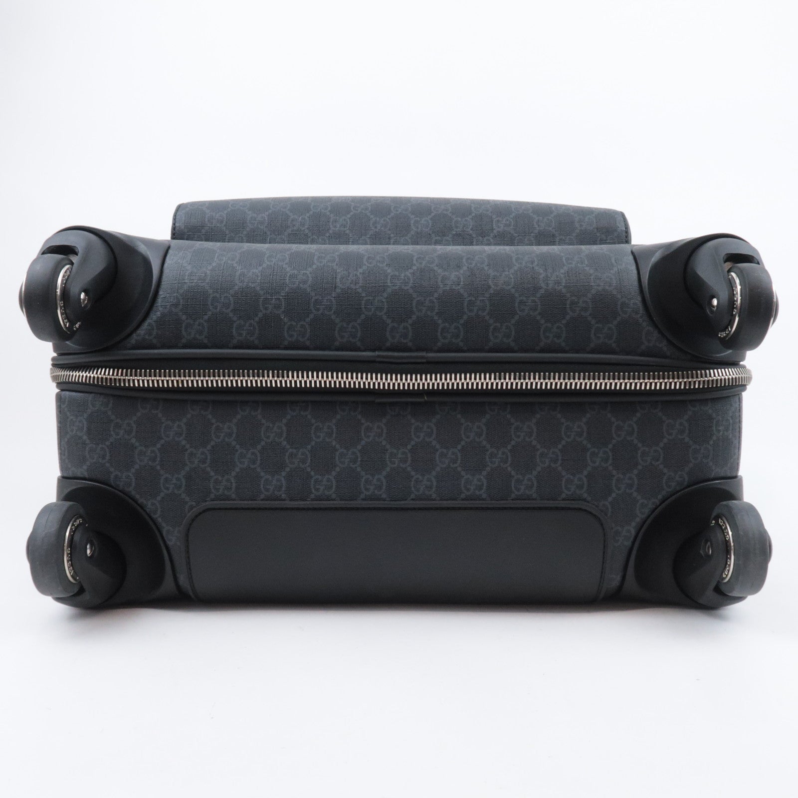 GUCCI GG Supreme Luggage Case Black 474356