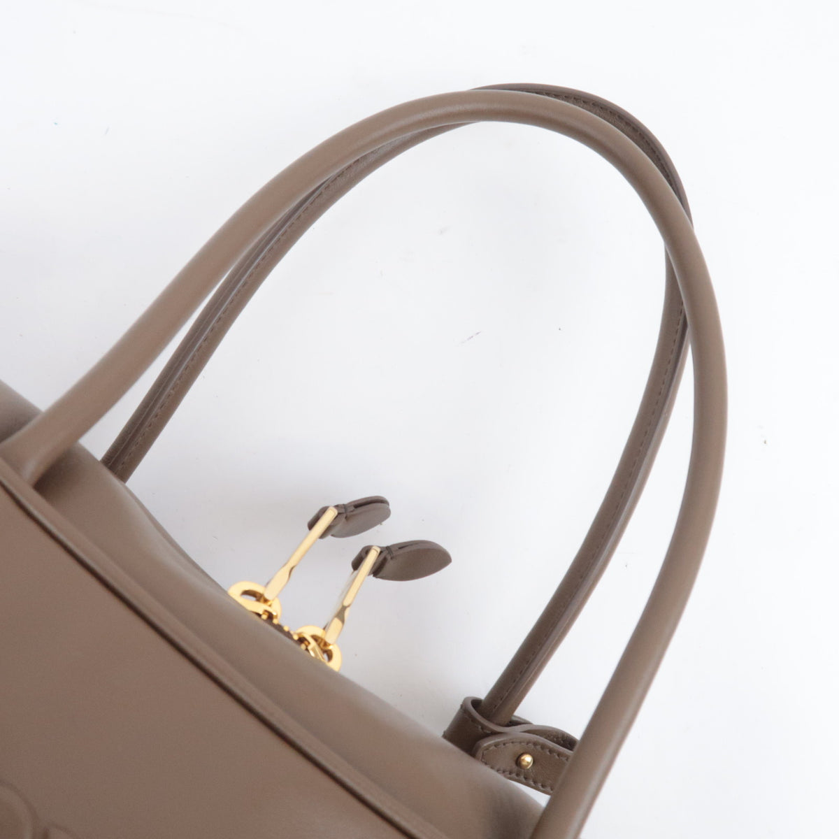 MIU MIU Beau Large Leather Shoulder Bag 5BB117