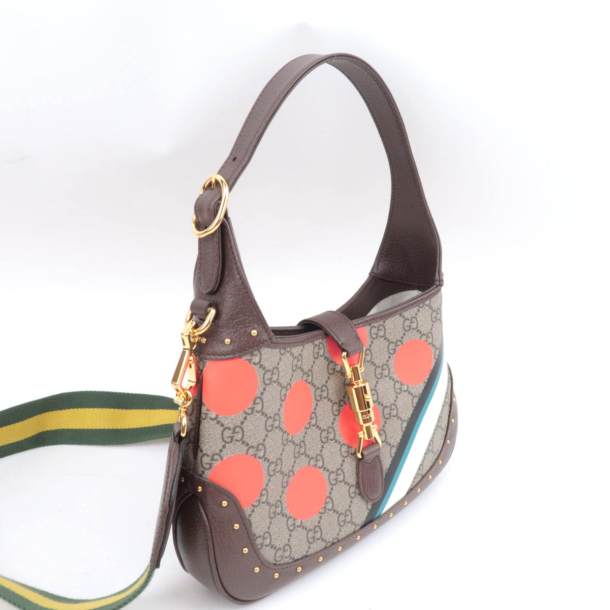 GUCCI Jackie 1961 Small GG Supreme Shoulder Bag 678843