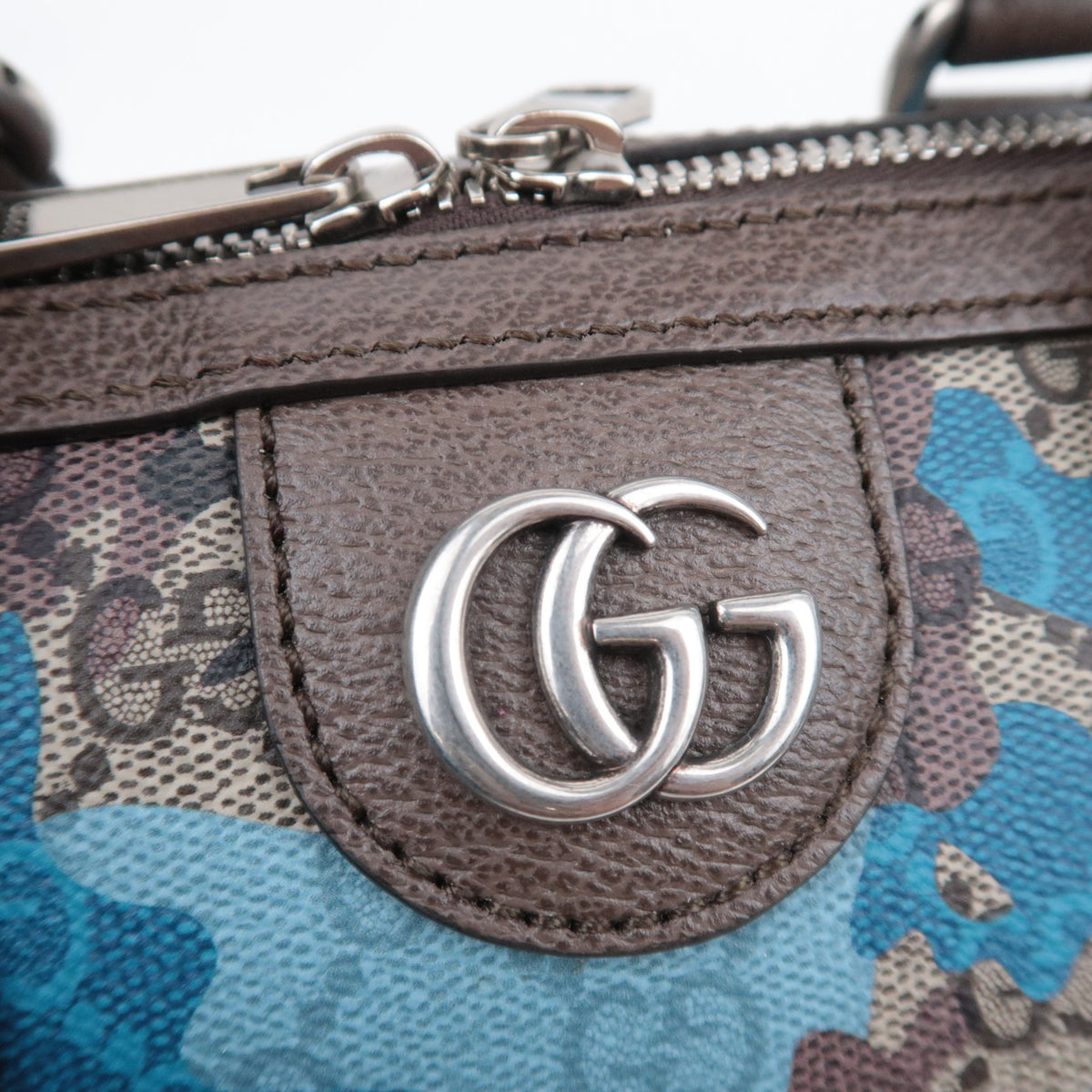 GUCCI GG Camouflage 2Way Mini Boston Bag 854860