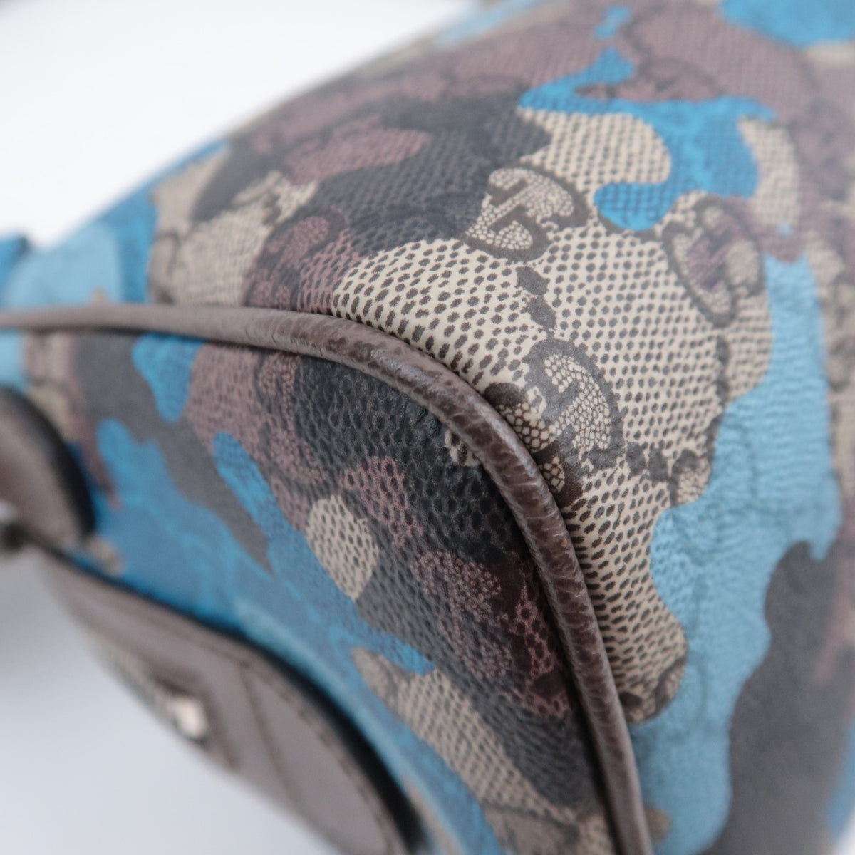 GUCCI GG Camouflage 2Way Mini Boston Bag 854860