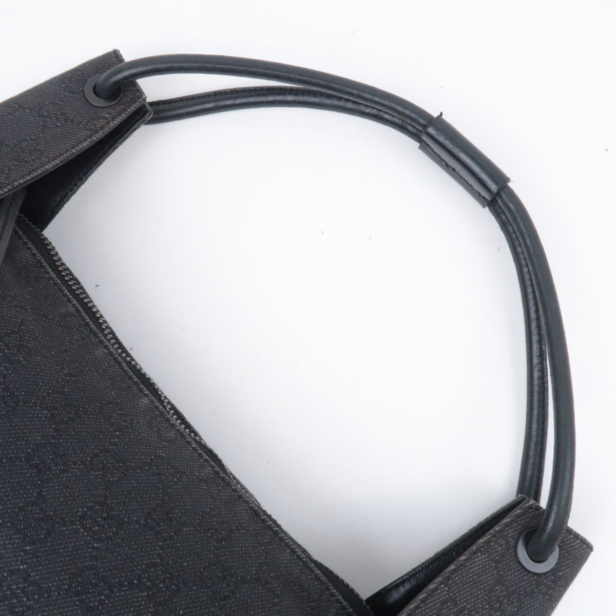 GUCCI GG Canvas Hobo Shoulder Bag 01292