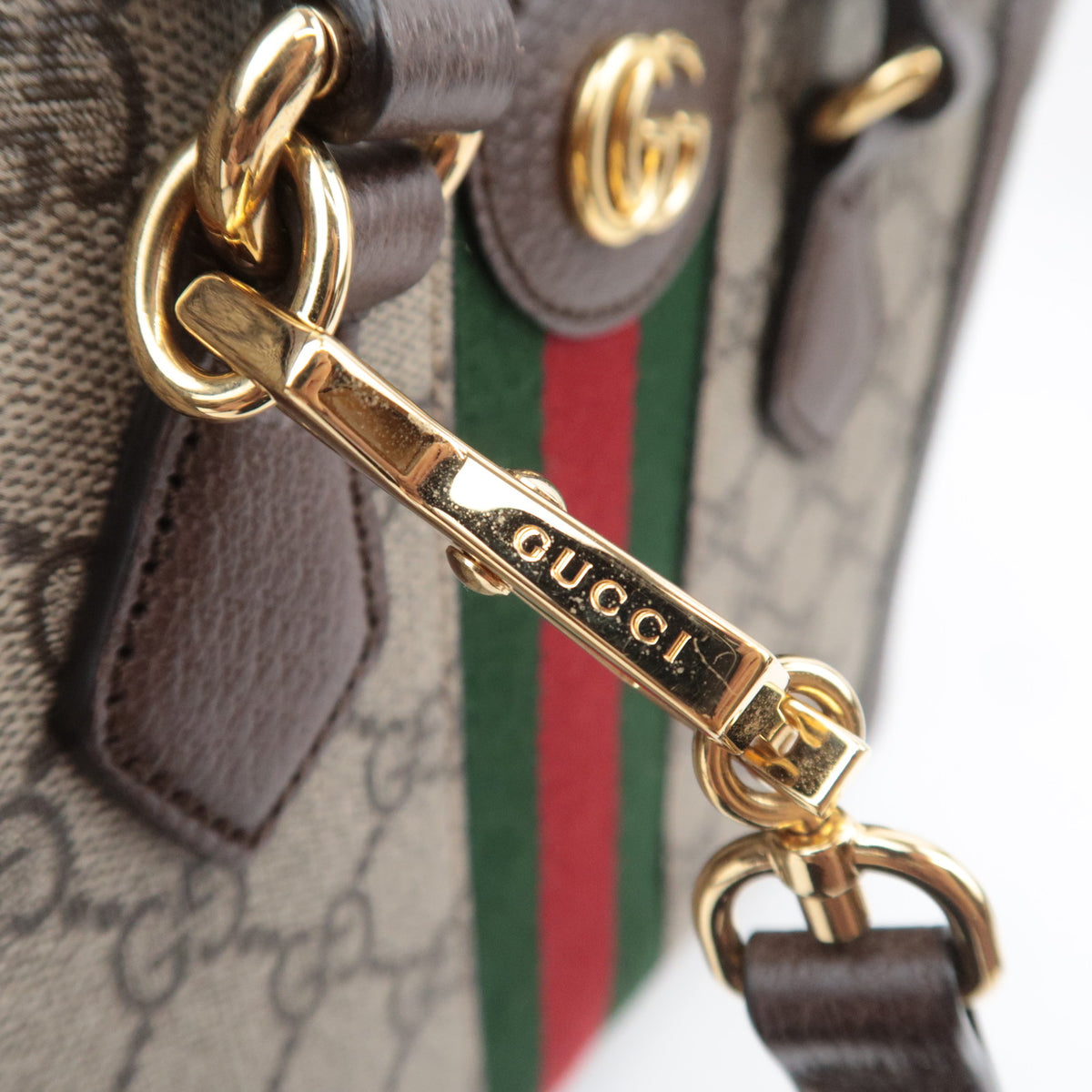 GUCCI Ophidia Sherry GG Supreme 2Way Tote 735392